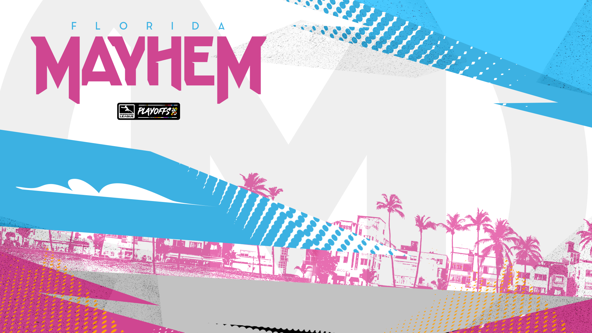 Florida Mayhem Overwatch League Playoffs HD Wallpaper
