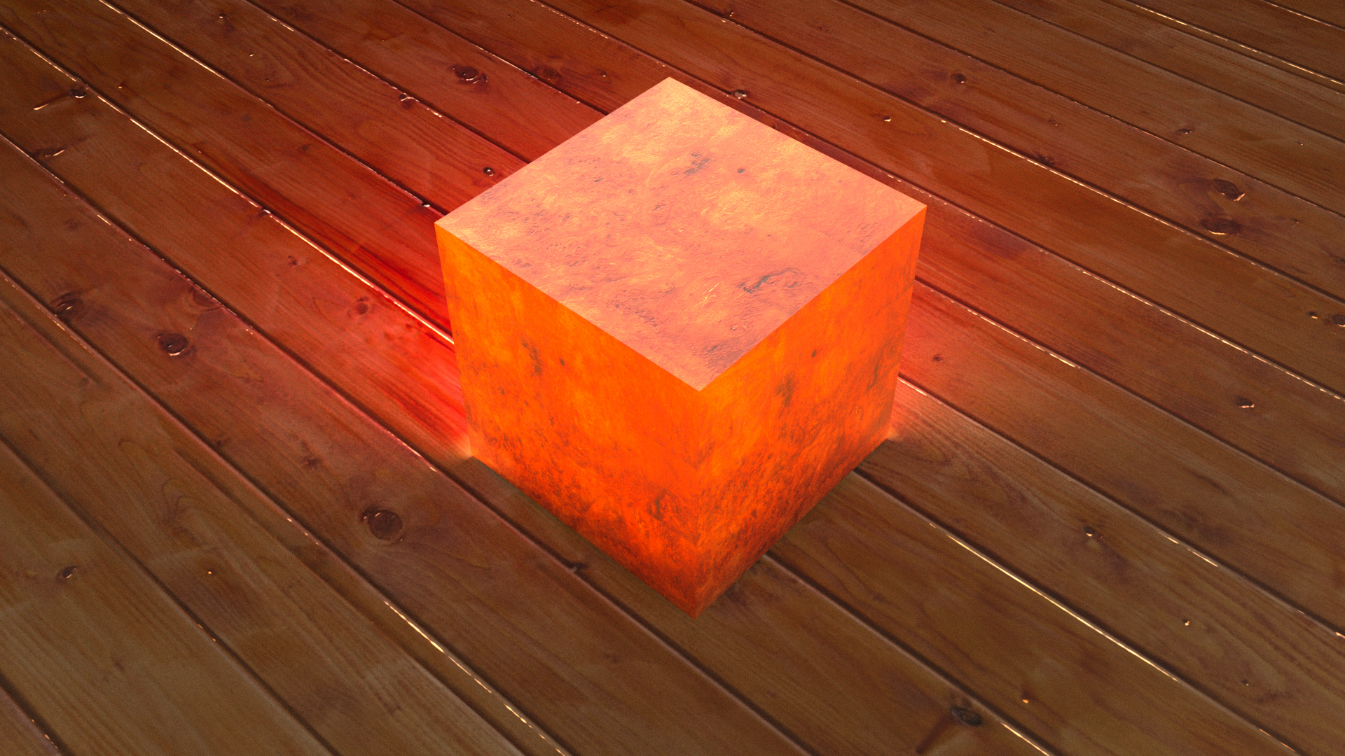Artistic Cube CGI Render HD Wallpaper
