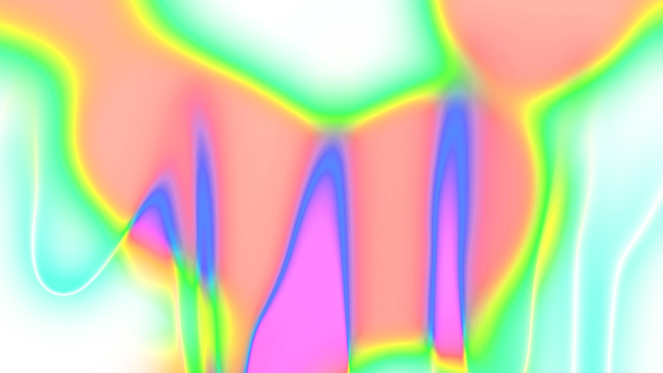 Abstract colorful liquid gradient design HD Wallpaper