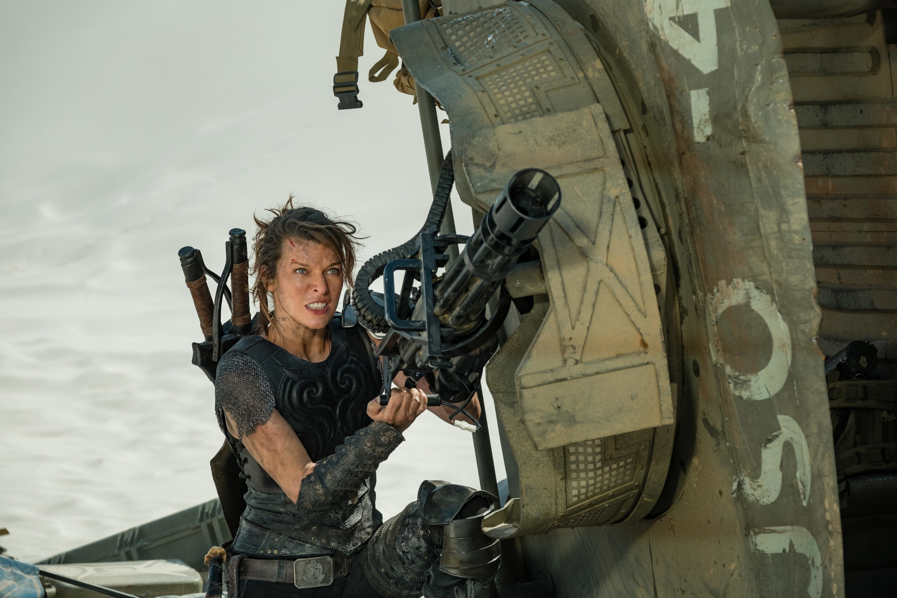Milla Jovovich as Artemis in Monster Hunter HD Wallpaper