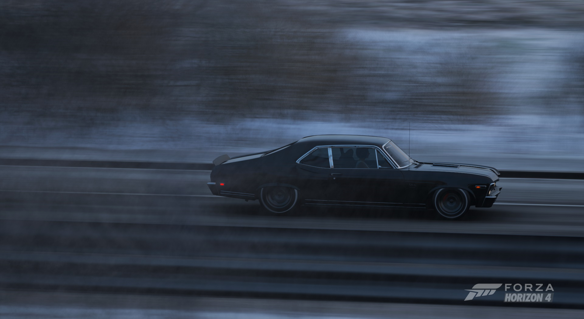 Black car in Forza Horizon 4 HD Wallpaper