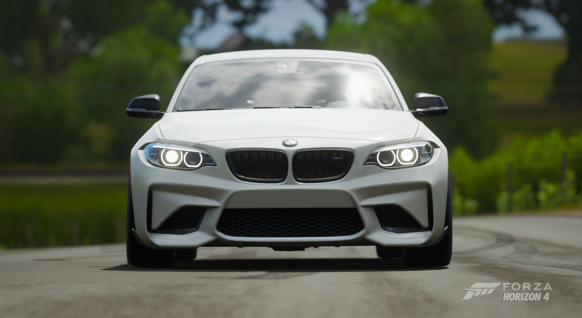 White BMW M2 Competition in Forza Horizon 4 HD Wallpaper