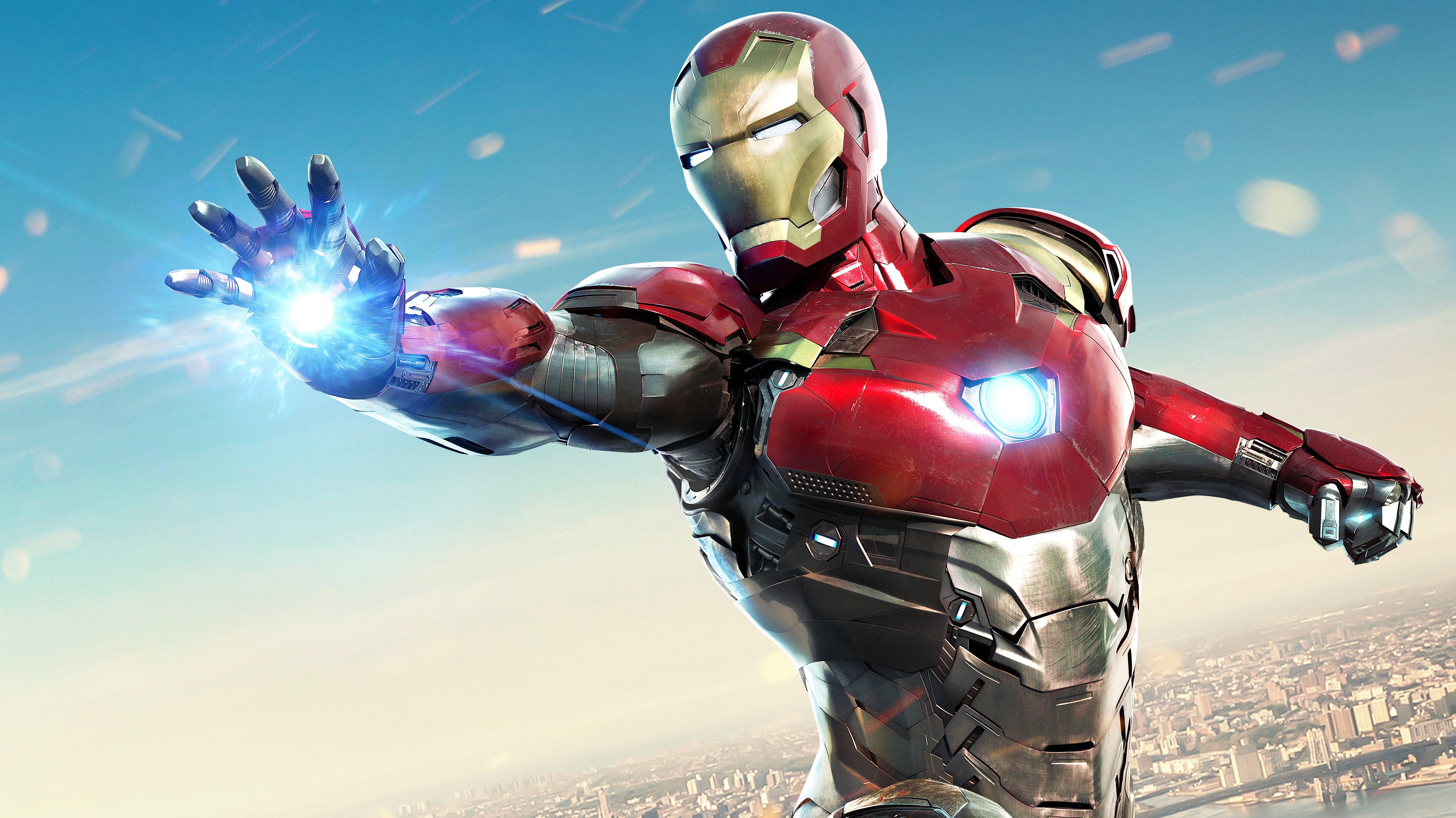 Iron Man from Marvel Comics in 4K HD Wallpaper