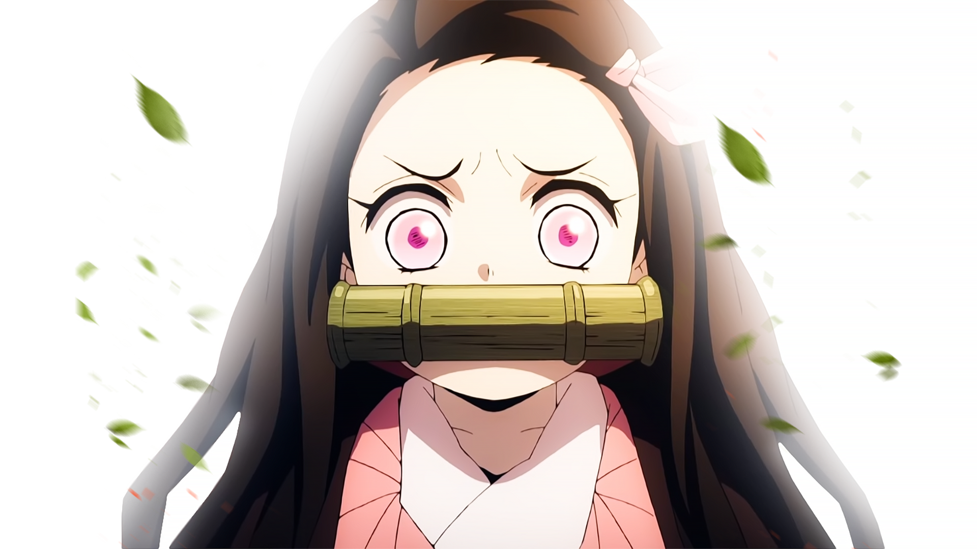 Kamado Nezuko from Kimetsu no Yaiba HD Wallpaper