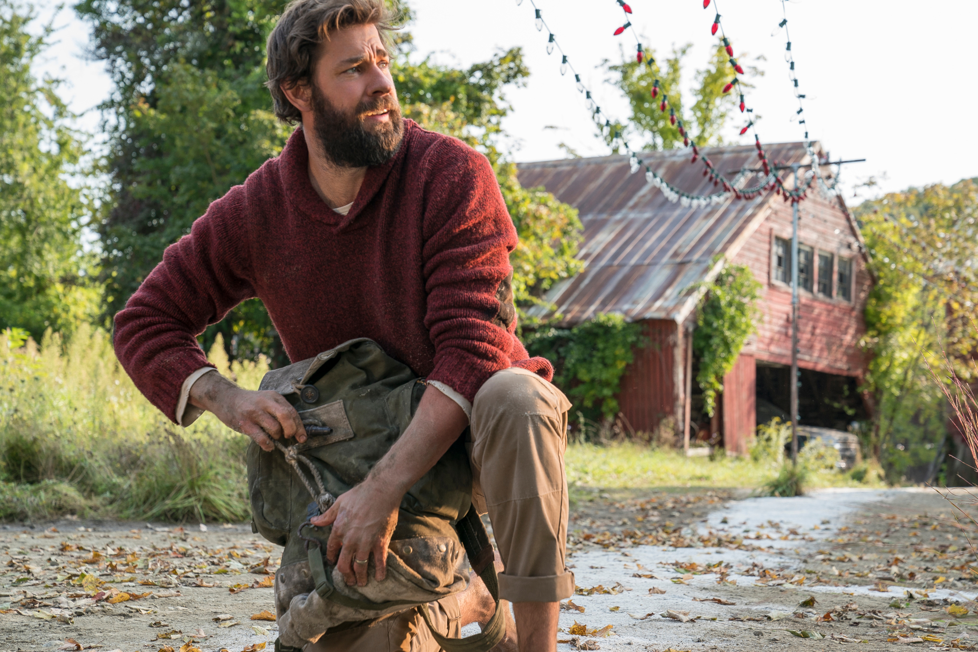 John Krasinski in A Quiet Place HD Wallpaper
