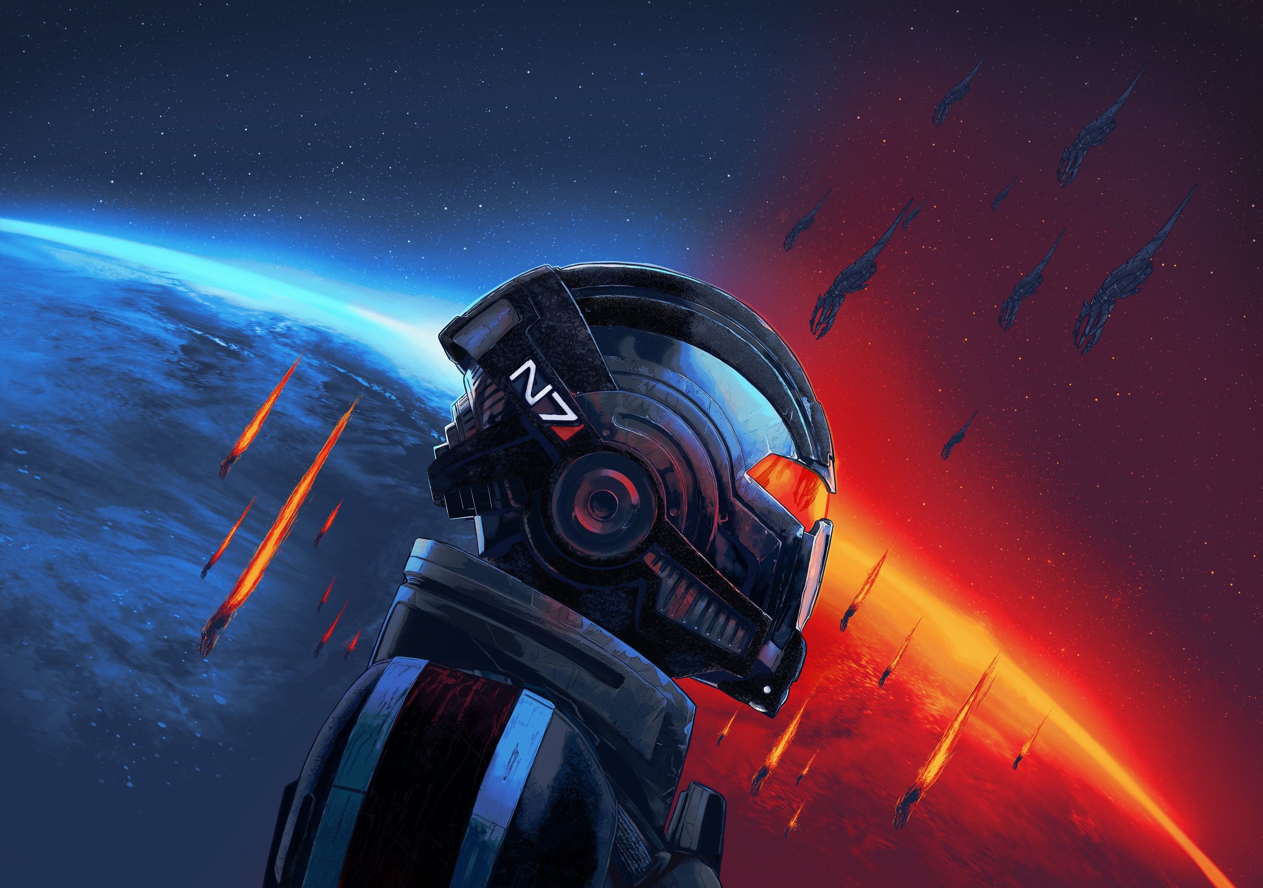 Mass Effect Legendary Edition Commander Shepard HD Wallpaper