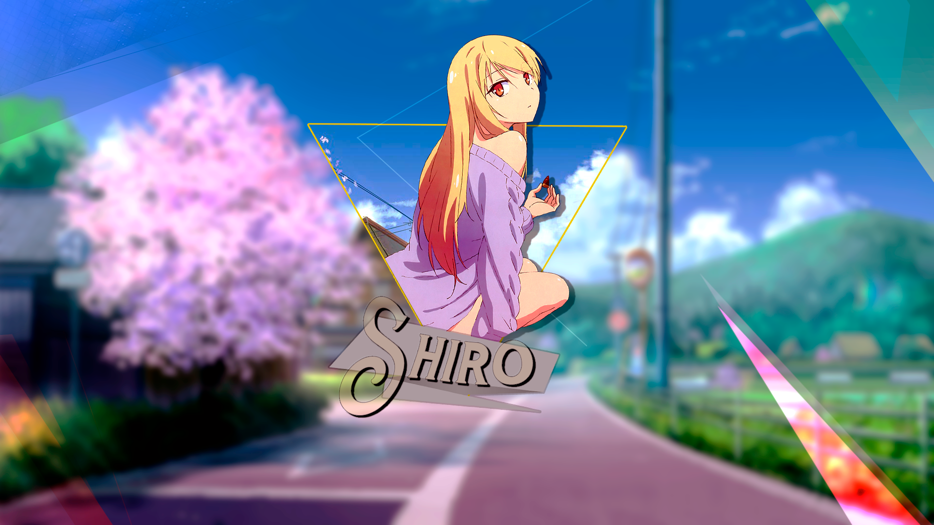 Shiina Mashiro from Sakurasou no Pet na Kanojo HD Wallpaper