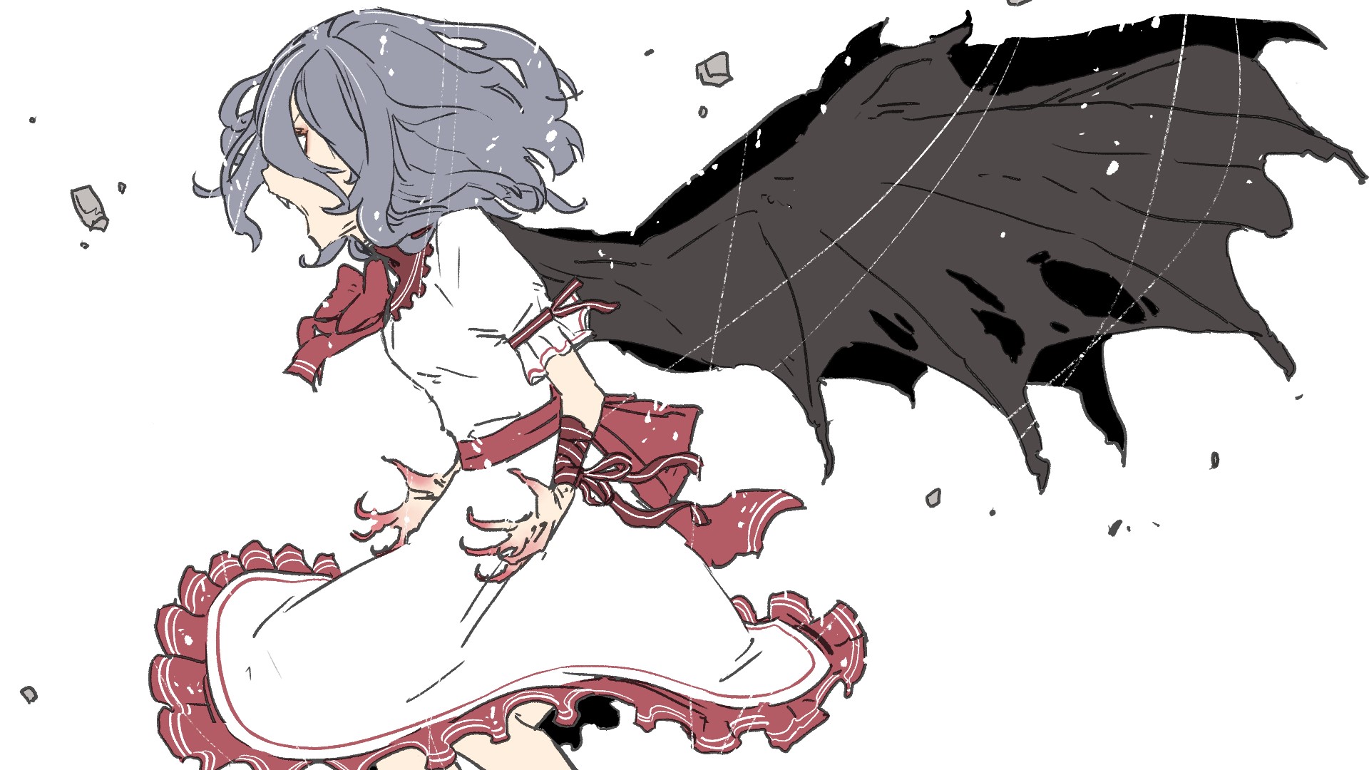 Remilia Scarlet from Touhou HD Wallpaper