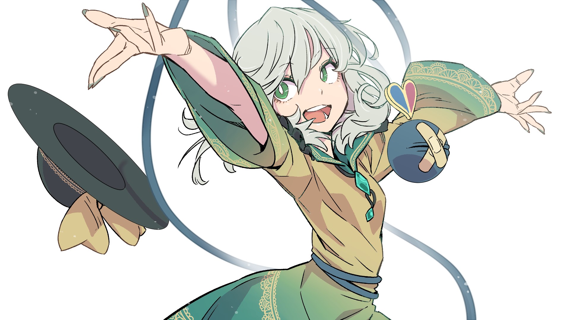 Komeiji Koishi from Touhou HD Wallpaper
