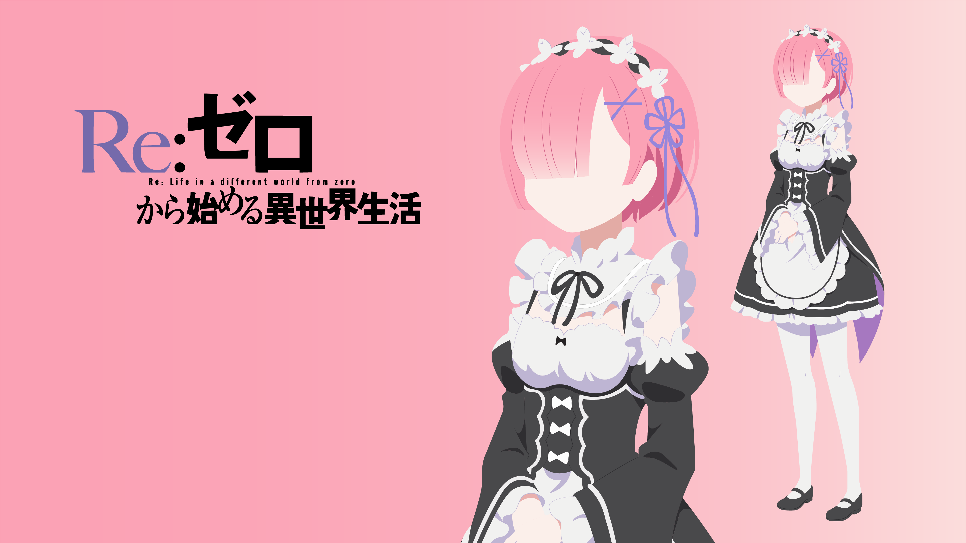Ram from Re:Zero Kara Hajimeru Isekai Seikatsu HD Wallpaper