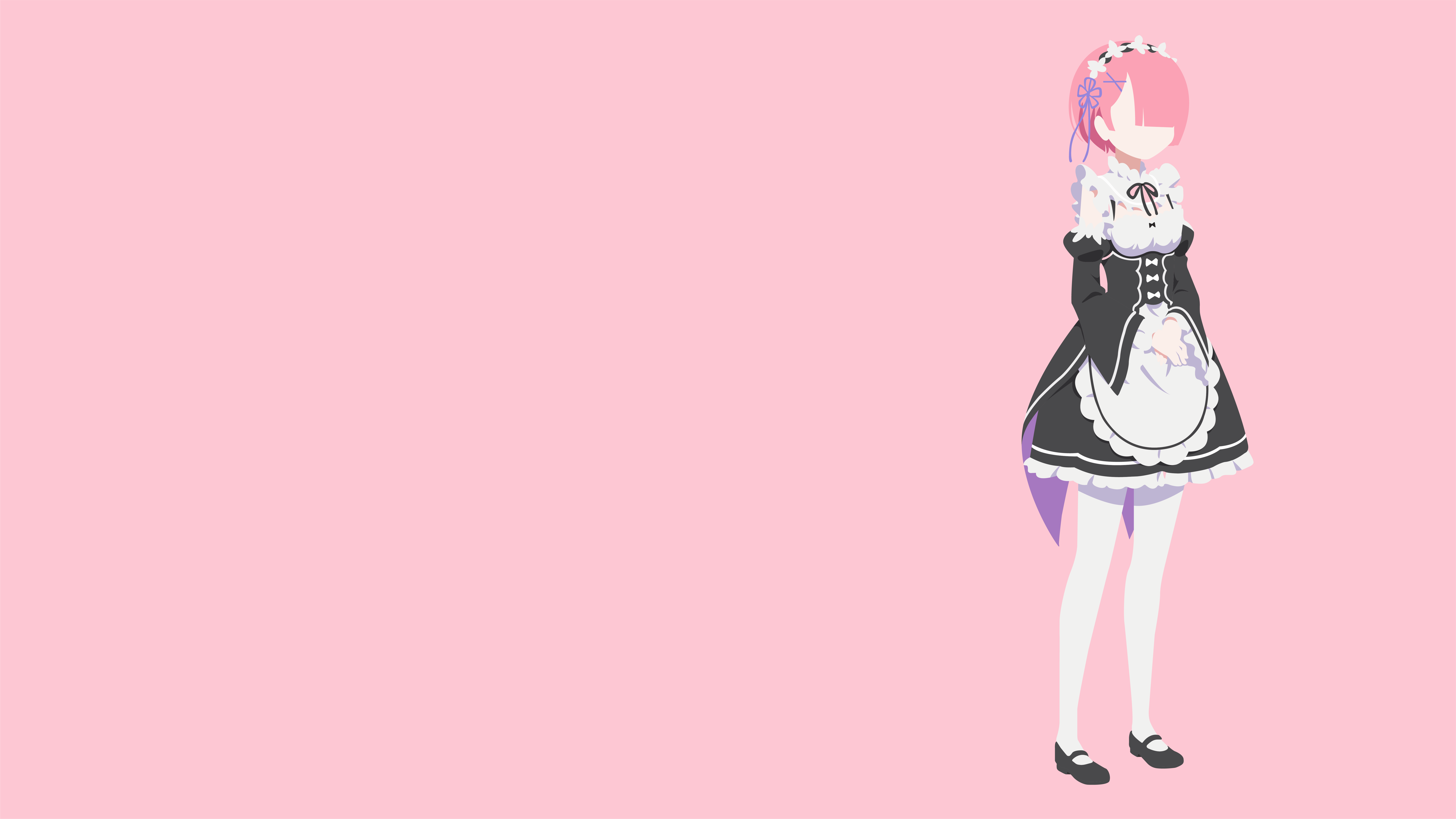Ram from Re:Zero Kara Hajimeru Isekai Seikatsu HD Wallpaper