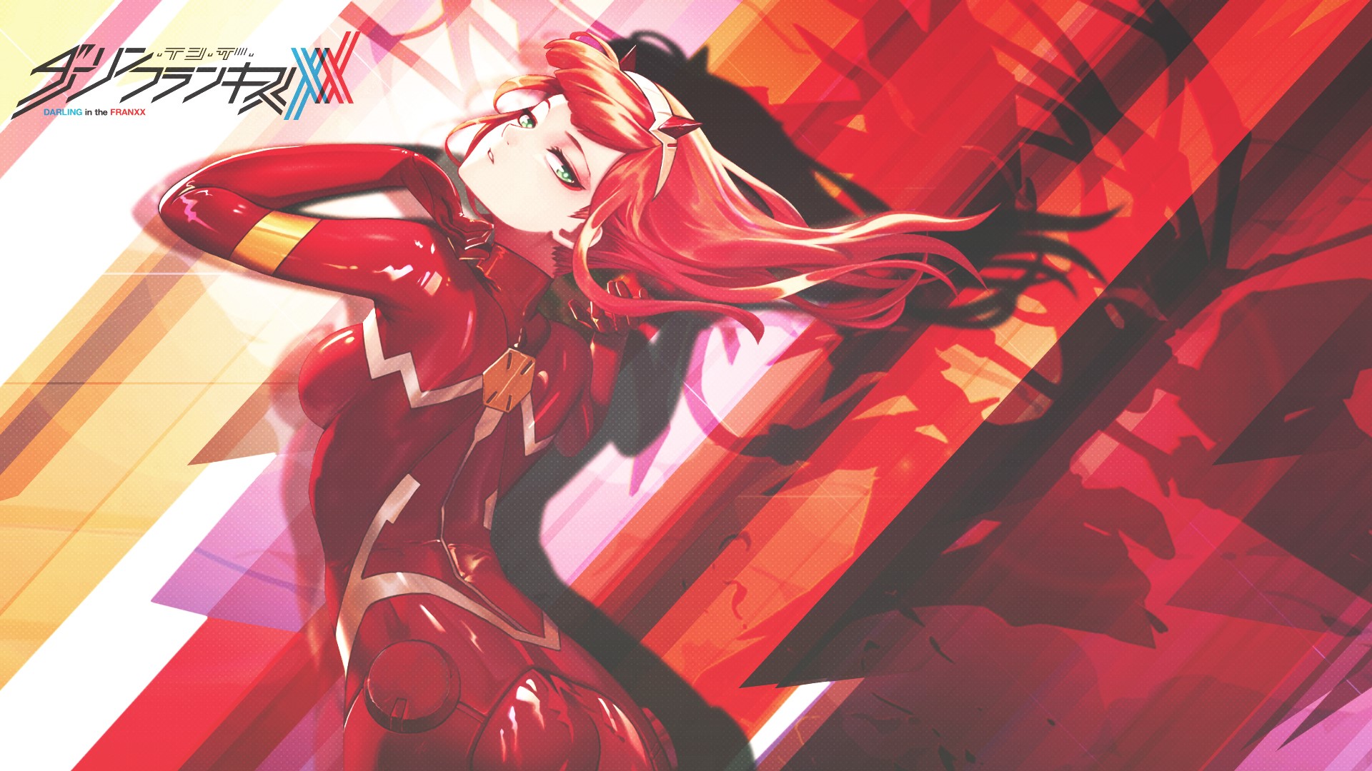 Zero Two from Darling in the FranXX HD Wallpaper