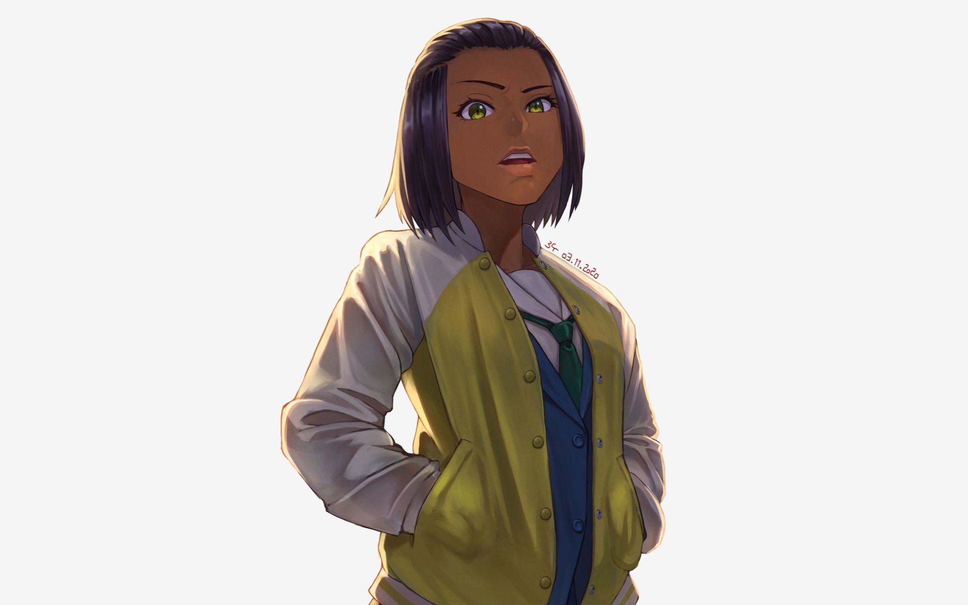 Sowande Sakaki from Eizouken ni wa Te wo Dasu na! anime HD Wallpaper