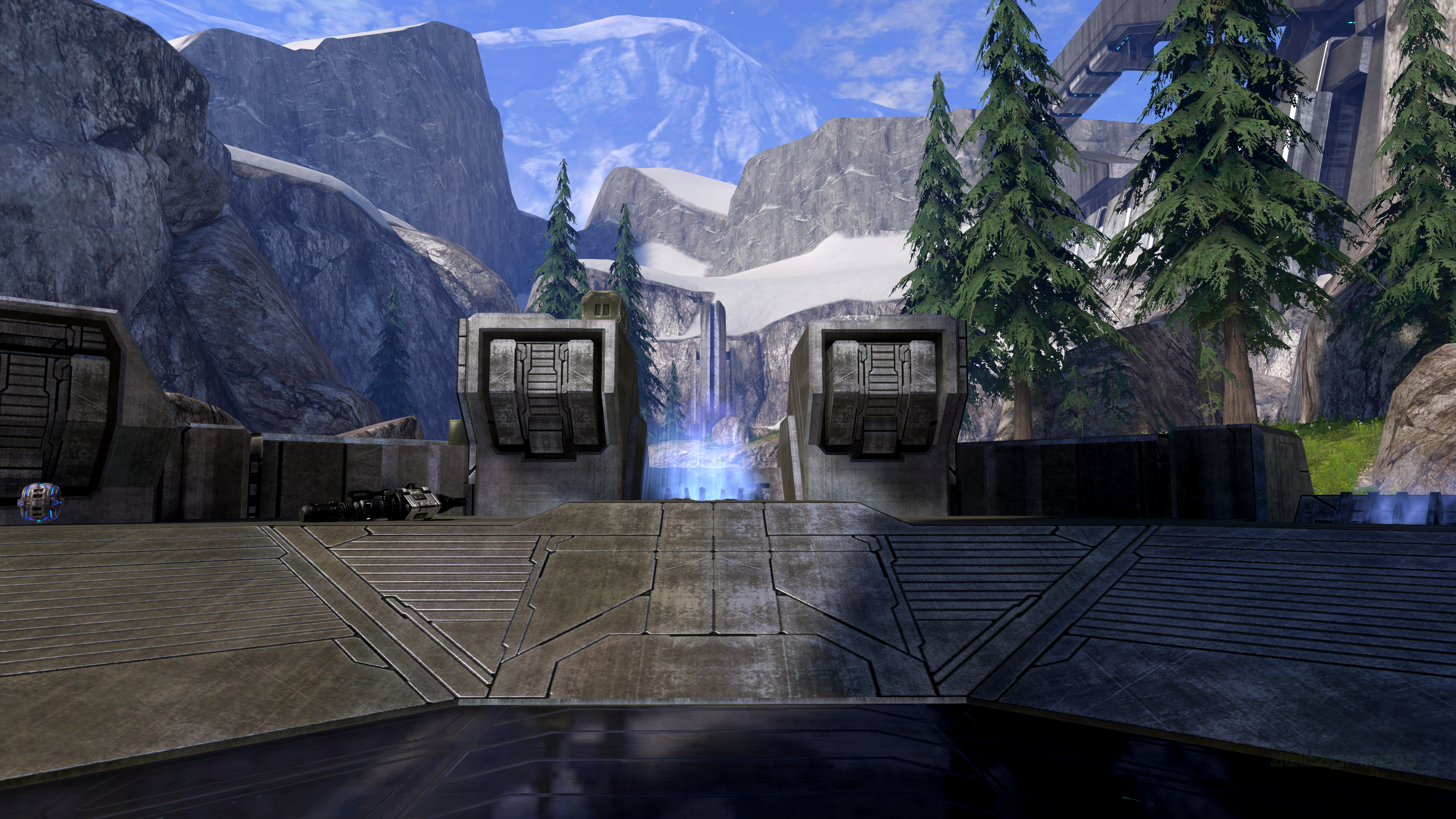 Halo 3 Valhalla Multiplayer Map Screenshot HD Wallpaper
