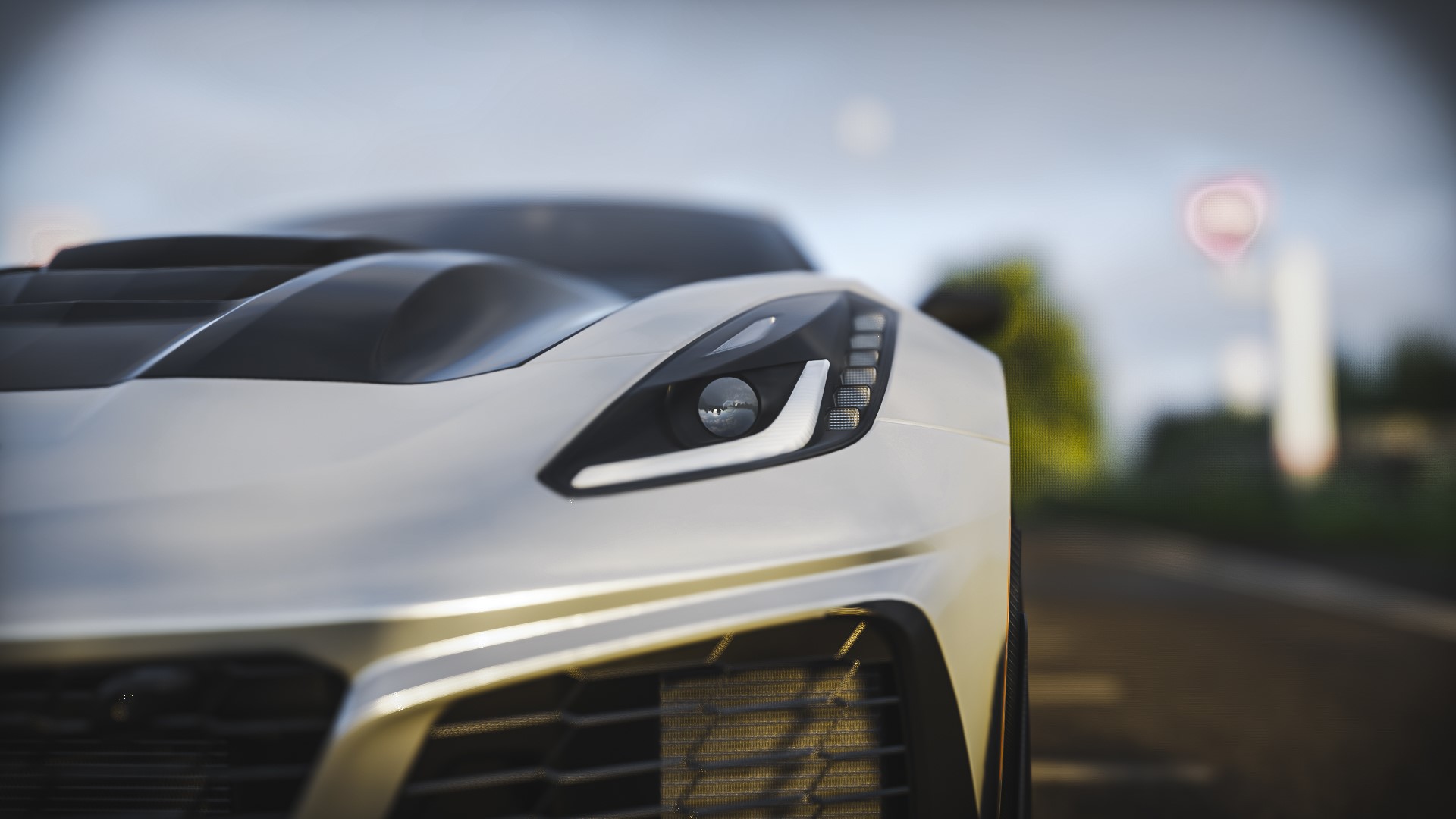 Chevrolet Corvette from Forza Horizon 4 HD Wallpaper