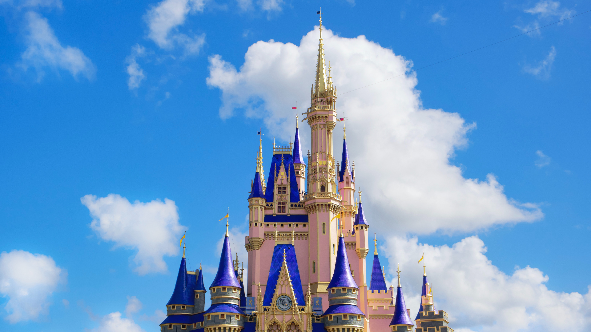 Cinderella Castle at Walt Disney World Resort HD Wallpaper