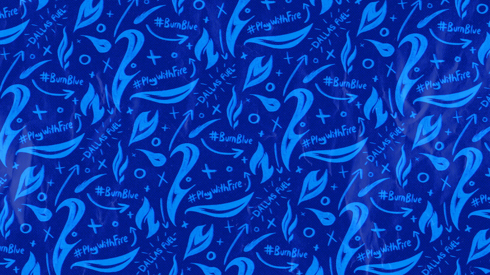 Dallas Fuel Overwatch League Pattern HD Wallpaper