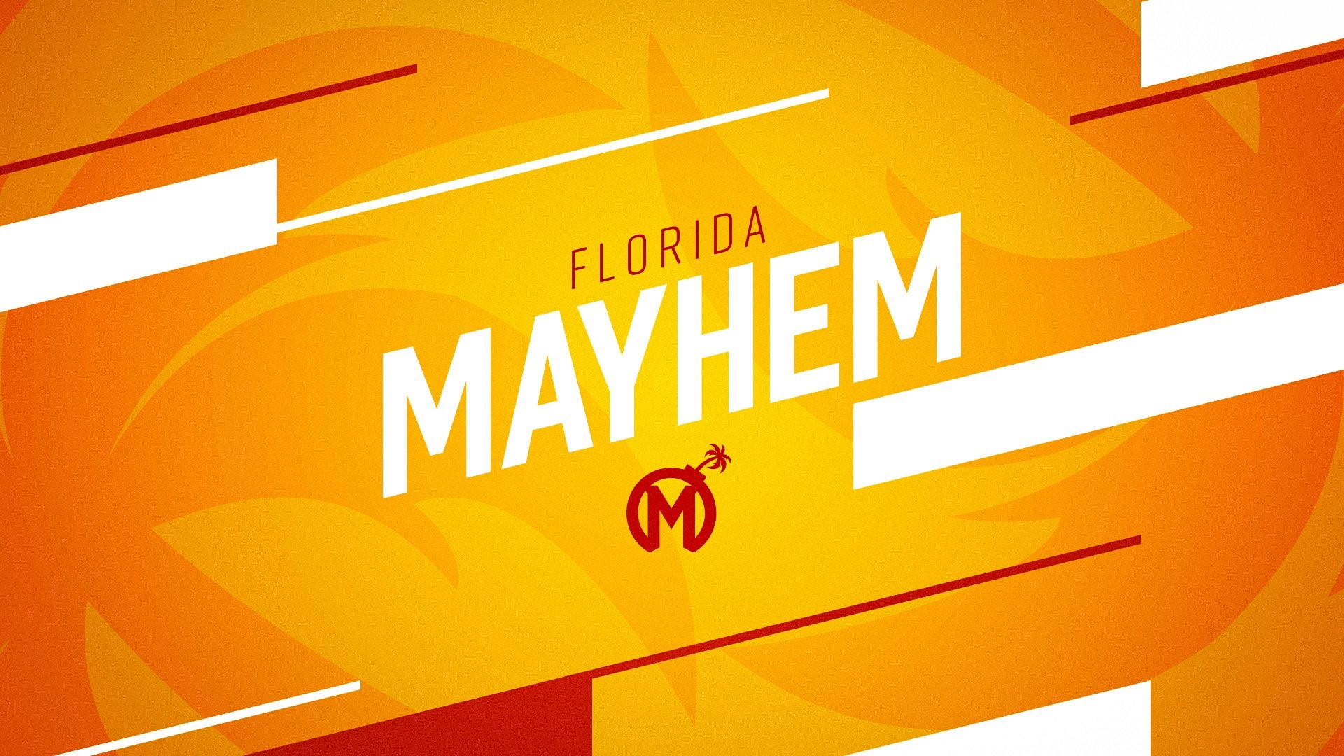 Florida Mayhem Overwatch League Logo HD Wallpaper