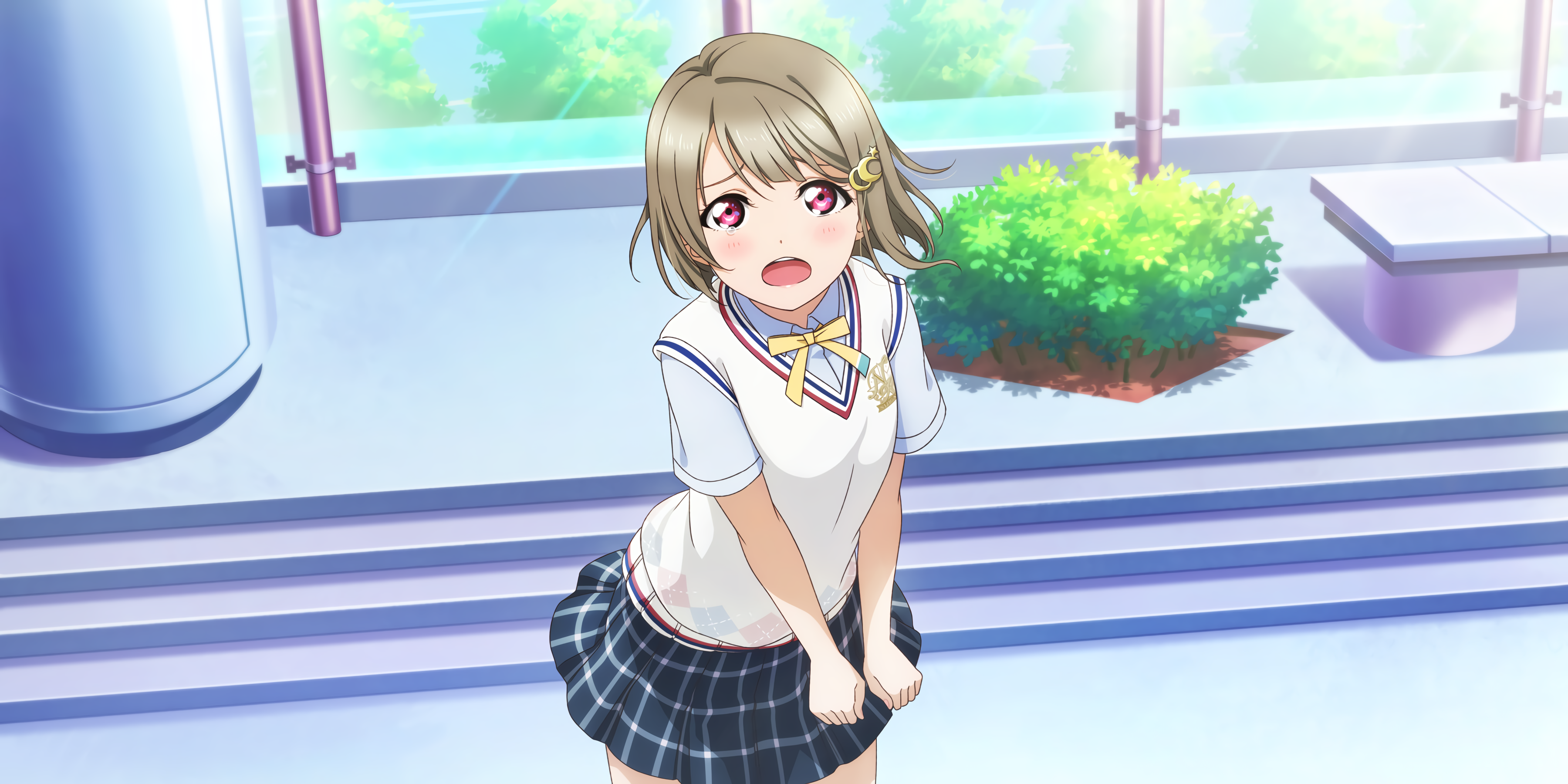 Nakasu Kasumi from Love Live! Series HD Wallpaper
