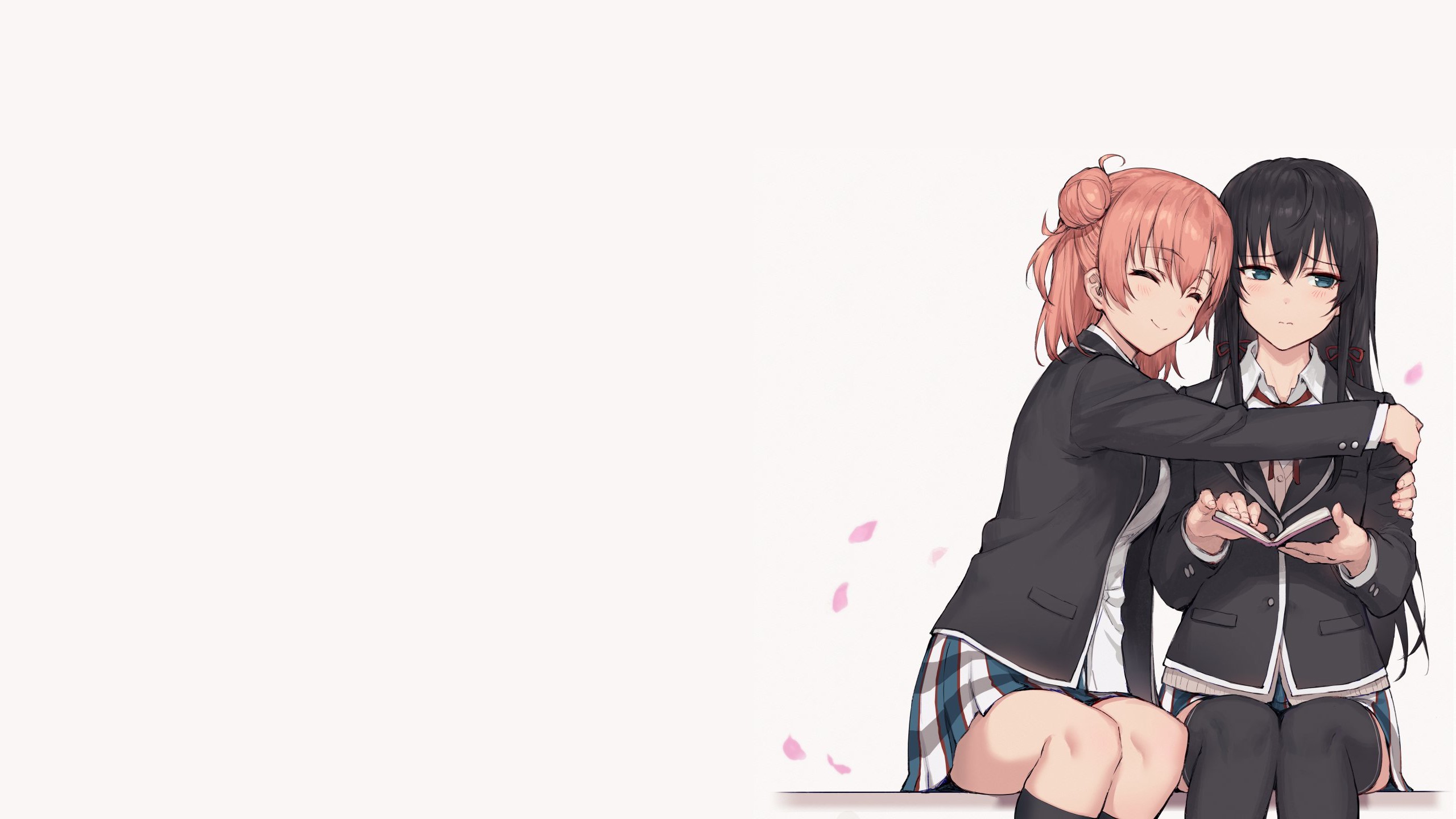 Yukinoshita Yukino and Yuigahama Yui from Yahari Ore no Seishun Love Comedy wa Machigatteiru HD Wallpaper