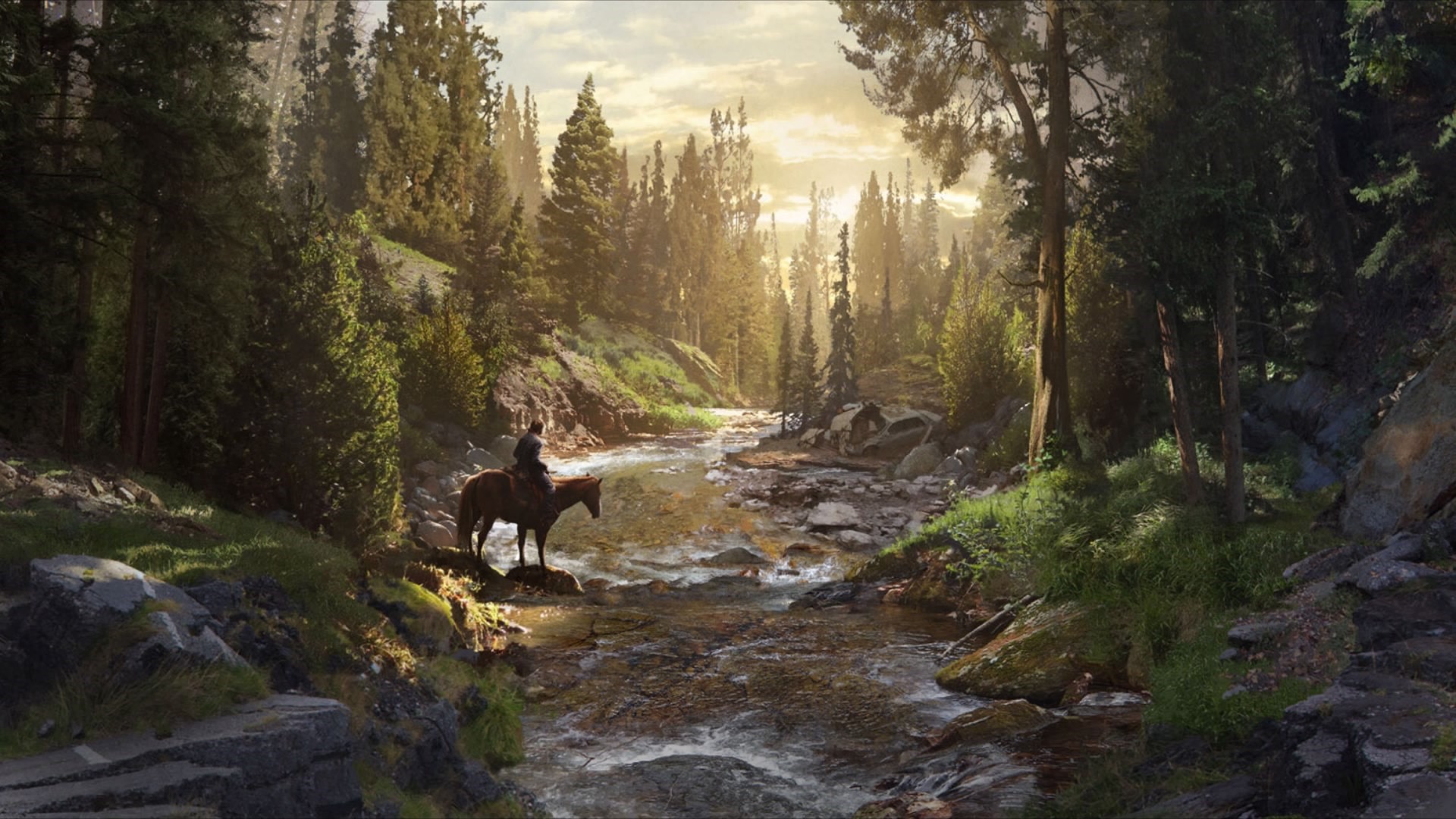 Artwork from The Last of Us Part II HD Wallpaper