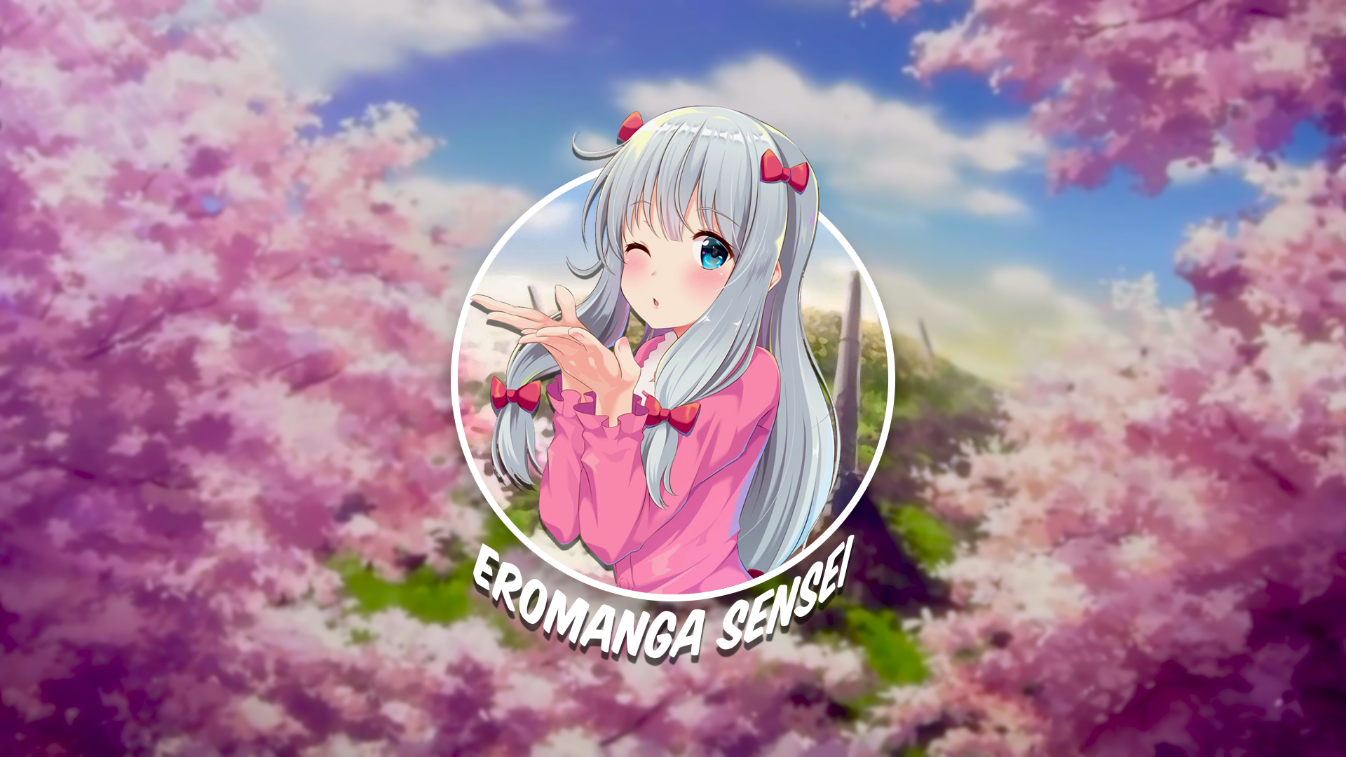 Sagiri Izumi from Eromanga-sensei blowing a kiss HD Wallpaper