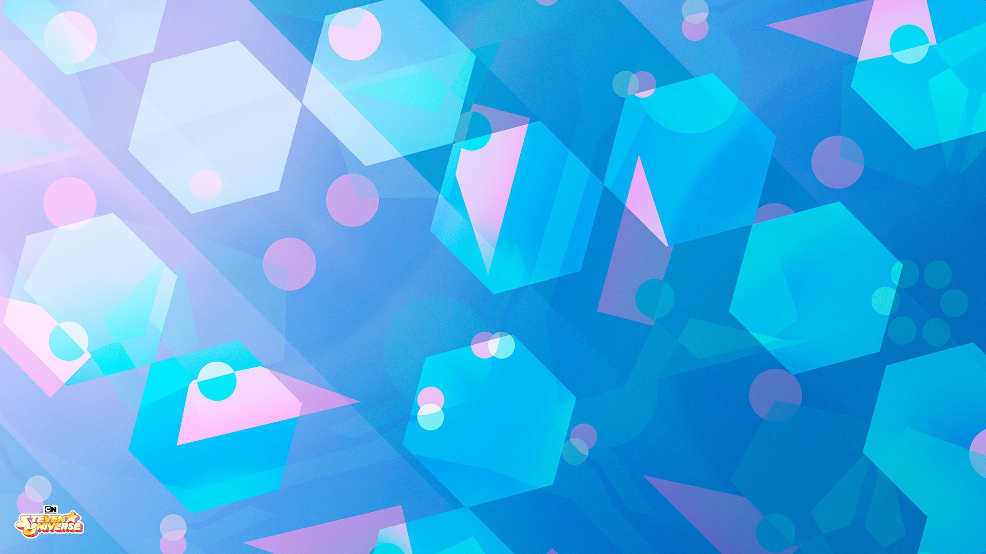 Steven Universe abstract geometric background HD Wallpaper