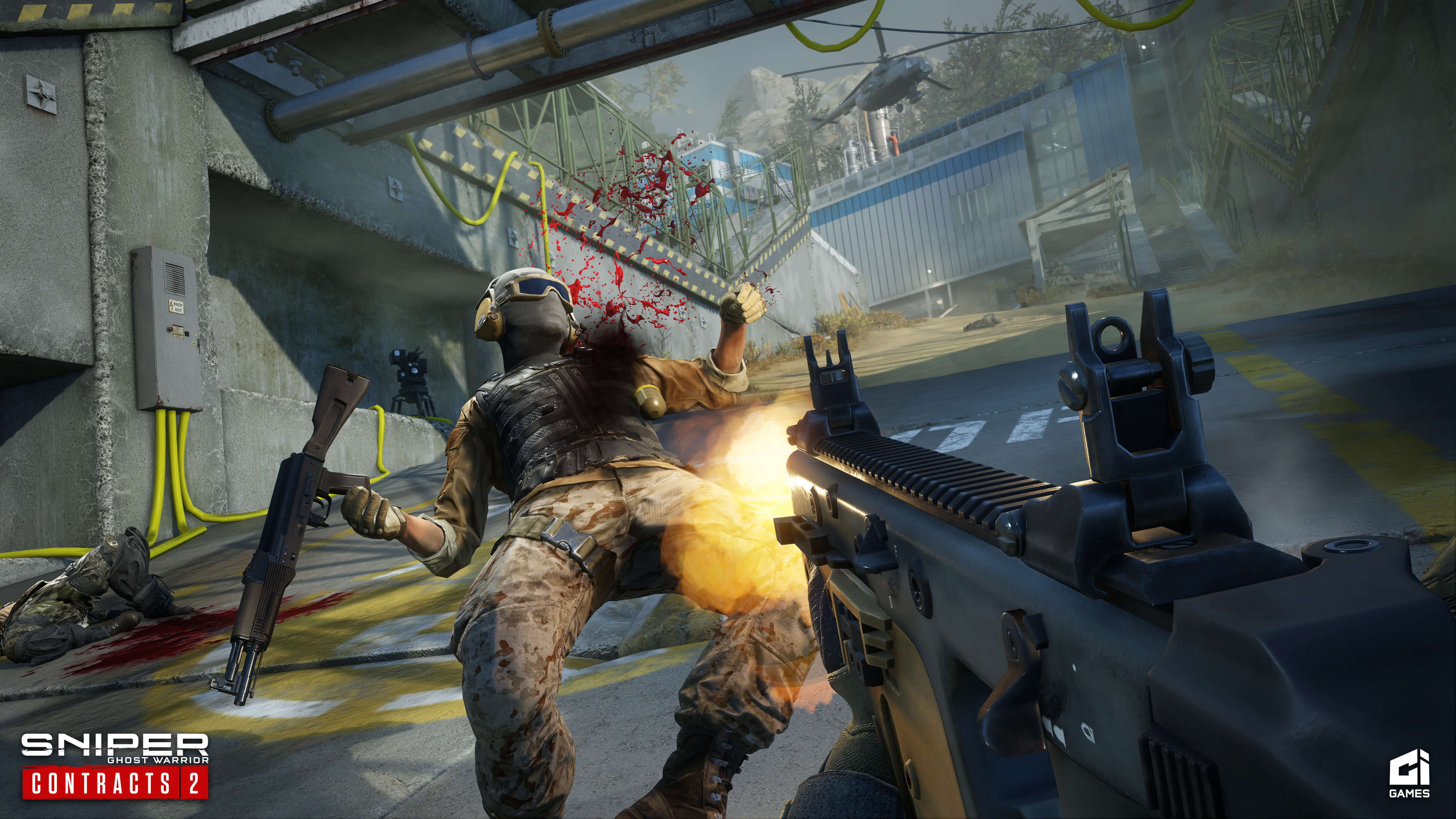 Sniper Ghost Warrior Contracts 2: Intense Combat Scene HD Wallpaper