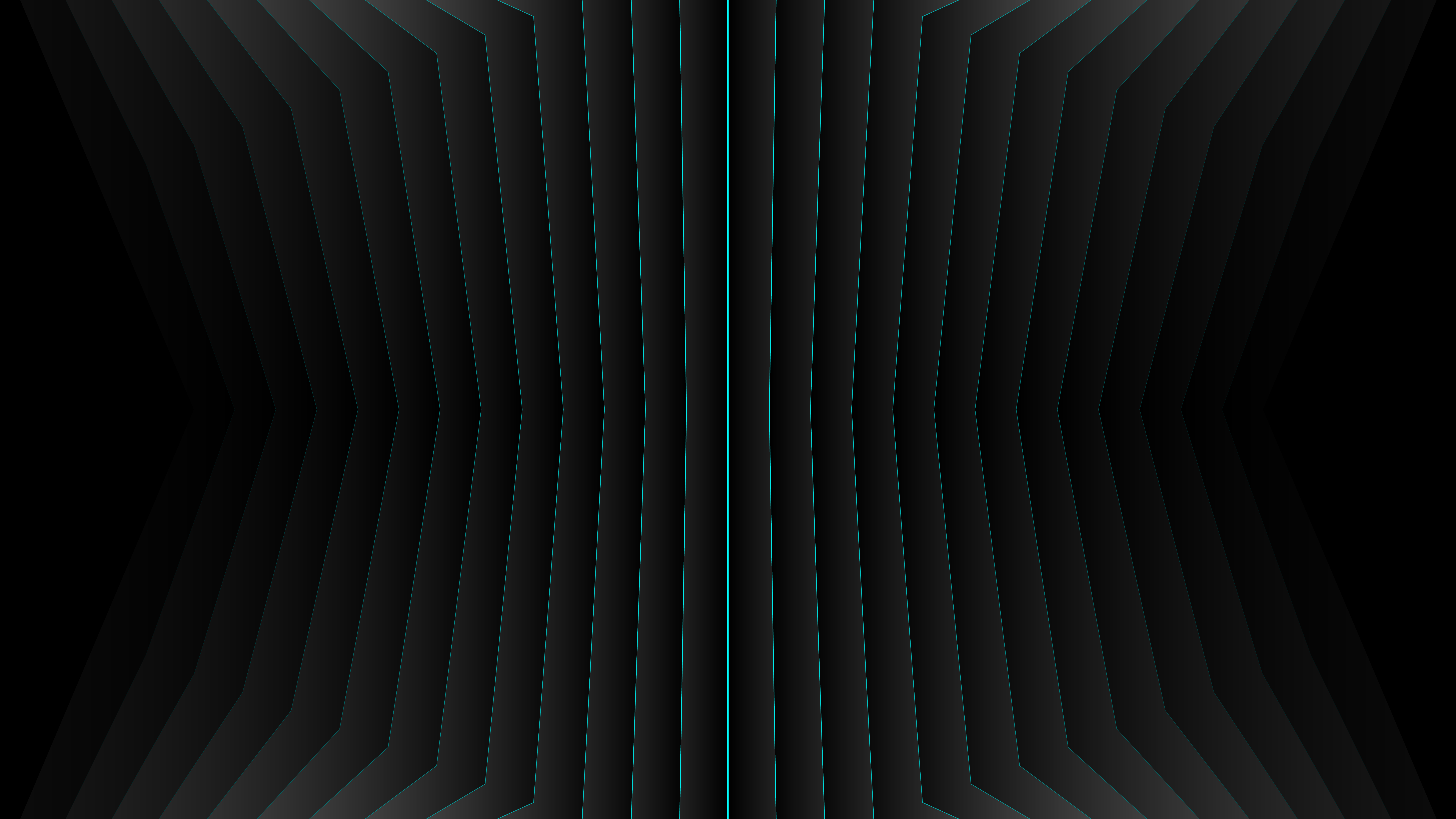 Abstract 3D Artwork with Glowing Lines HD Wallpaper