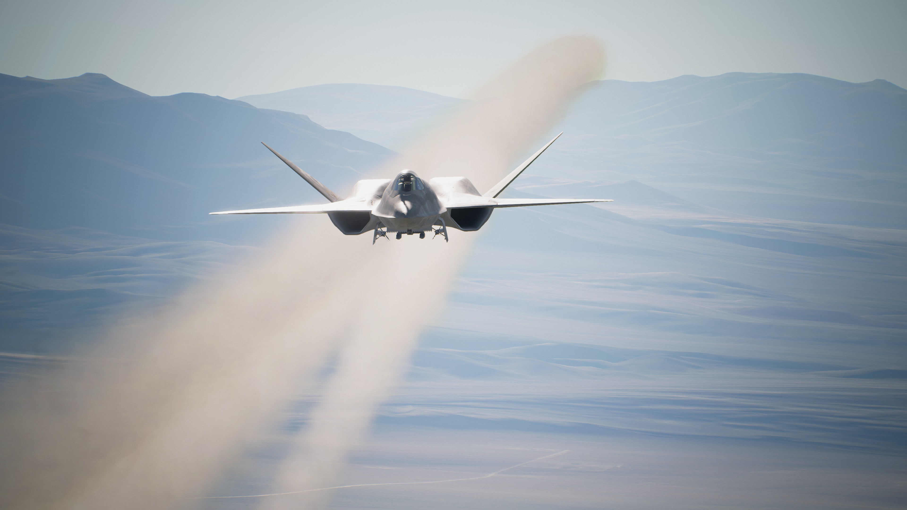 4K Northrop YF-23 jet fighter in Ace Combat 7 HD Wallpaper
