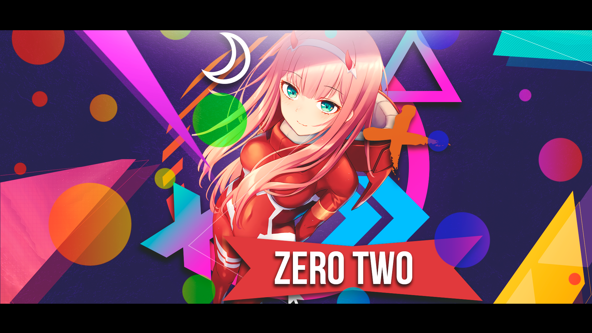 Zero Two from Darling in the FranXX HD Wallpaper