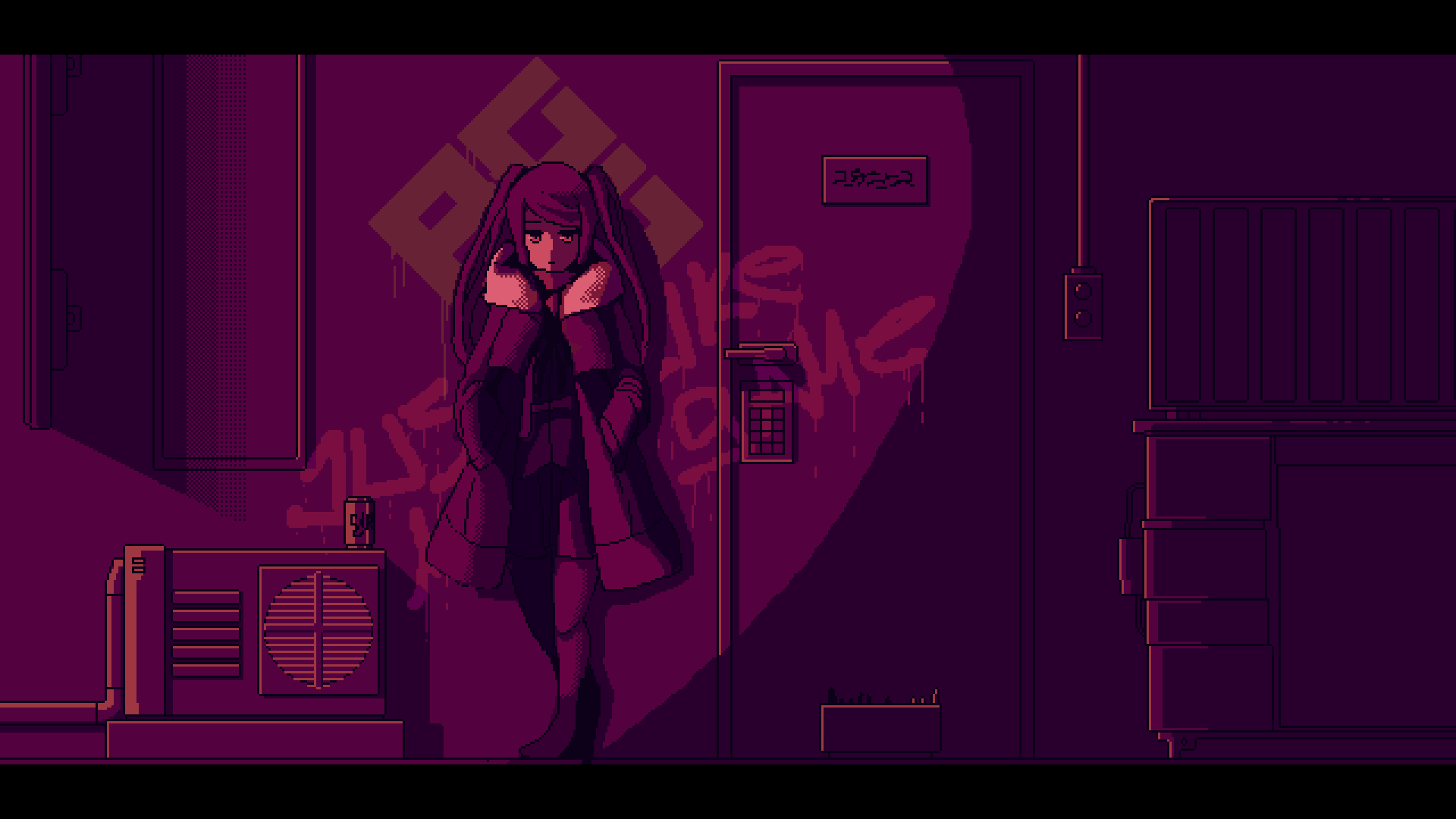 Jill from VA-11 Hall-A pixel art HD Wallpaper