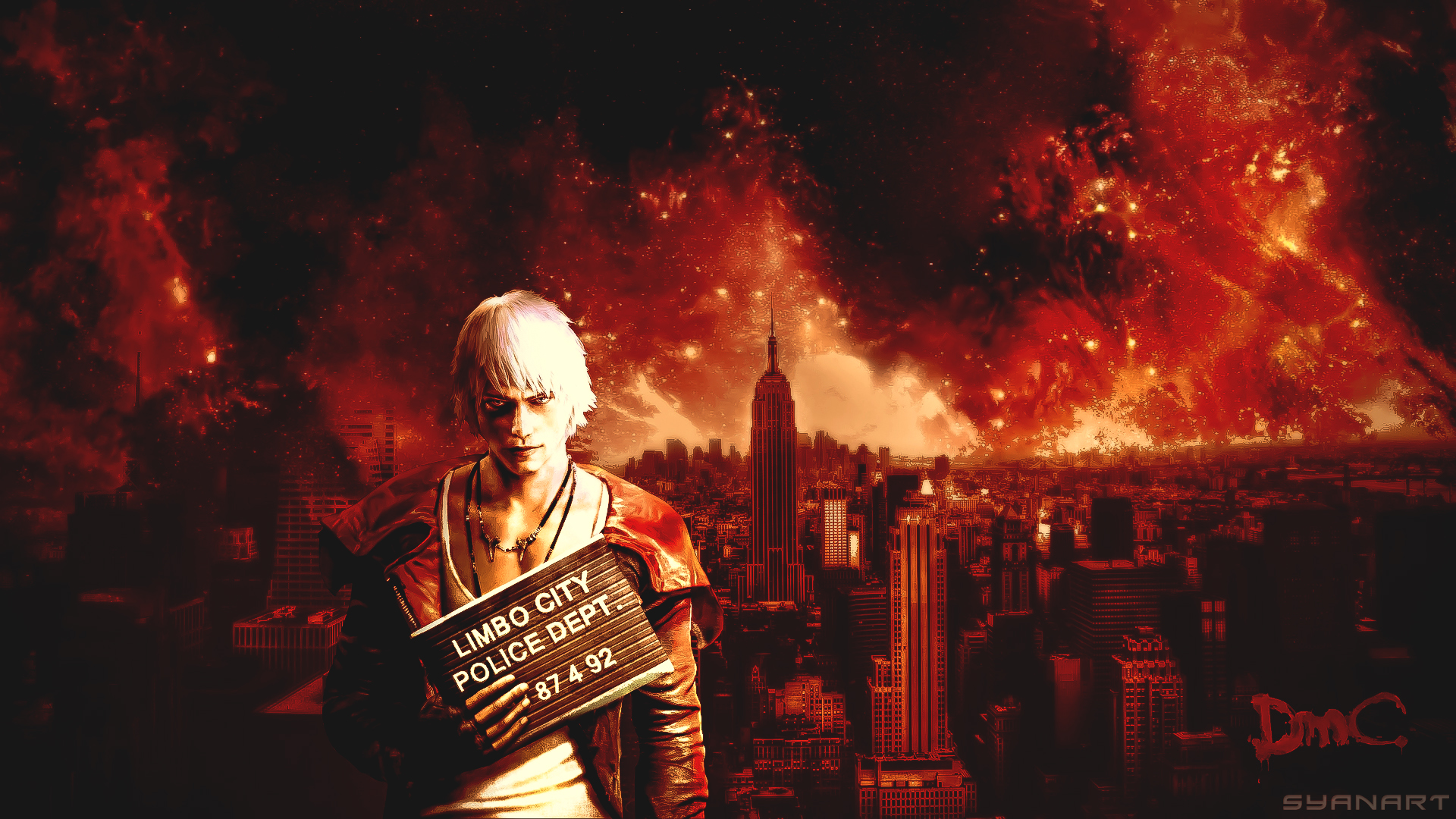 Dante in Limbo City with Mugshot HD Wallpaper