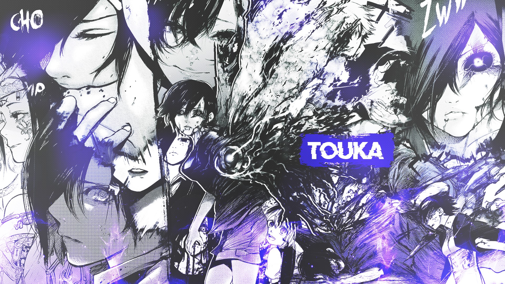 Touka Kirishima from Tokyo Ghoul HD Wallpaper