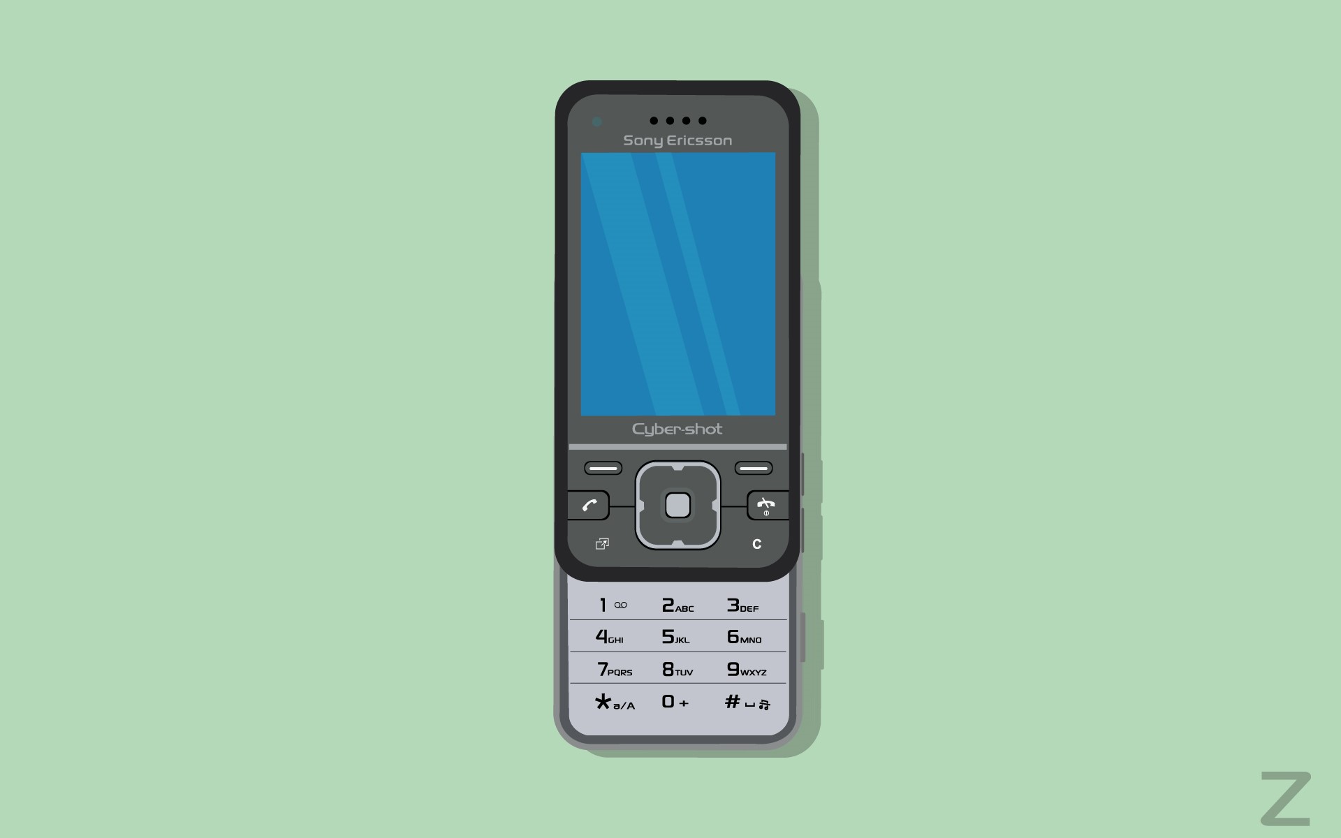 Sony Ericsson Cyber-shot C903 illustration HD Wallpaper
