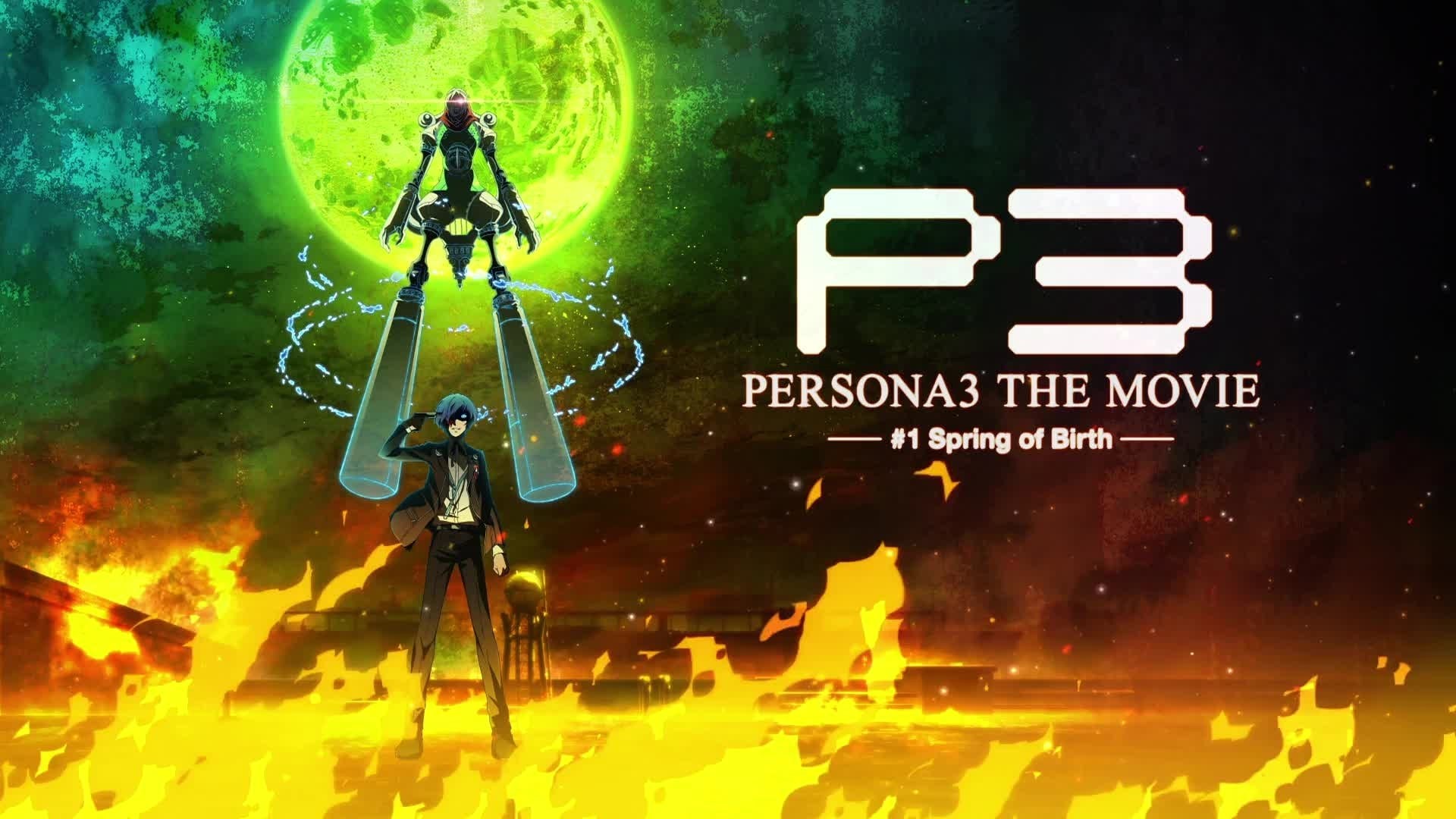 Persona 3 The Movie #1 Spring of Birth poster HD Wallpaper
