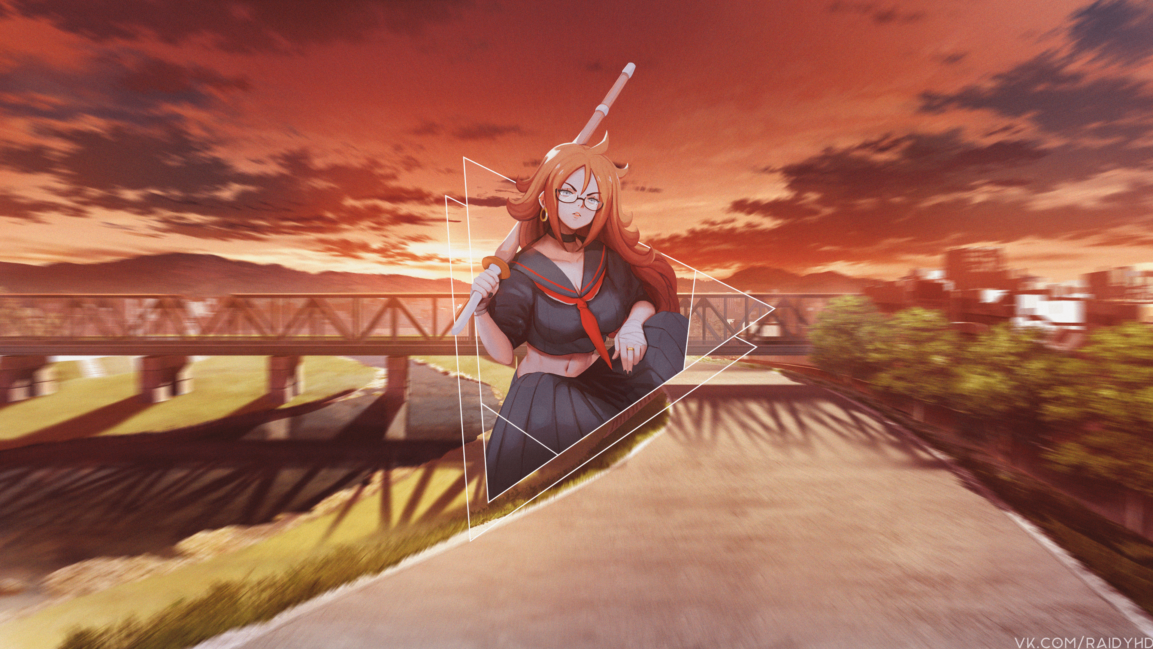 Android 21 from Dragon Ball HD Wallpaper