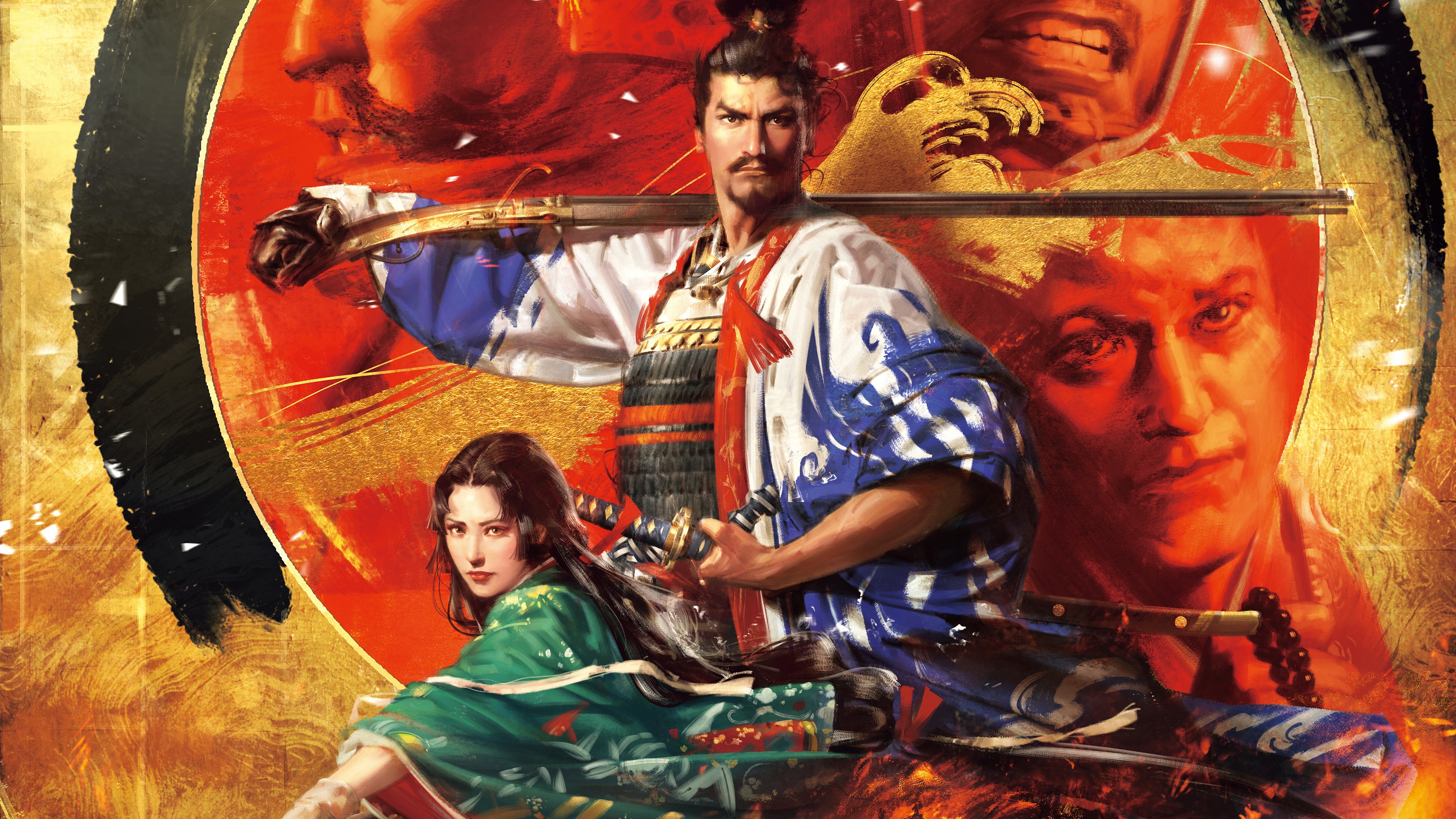 Oda Nobunaga from Sengoku HD Wallpaper