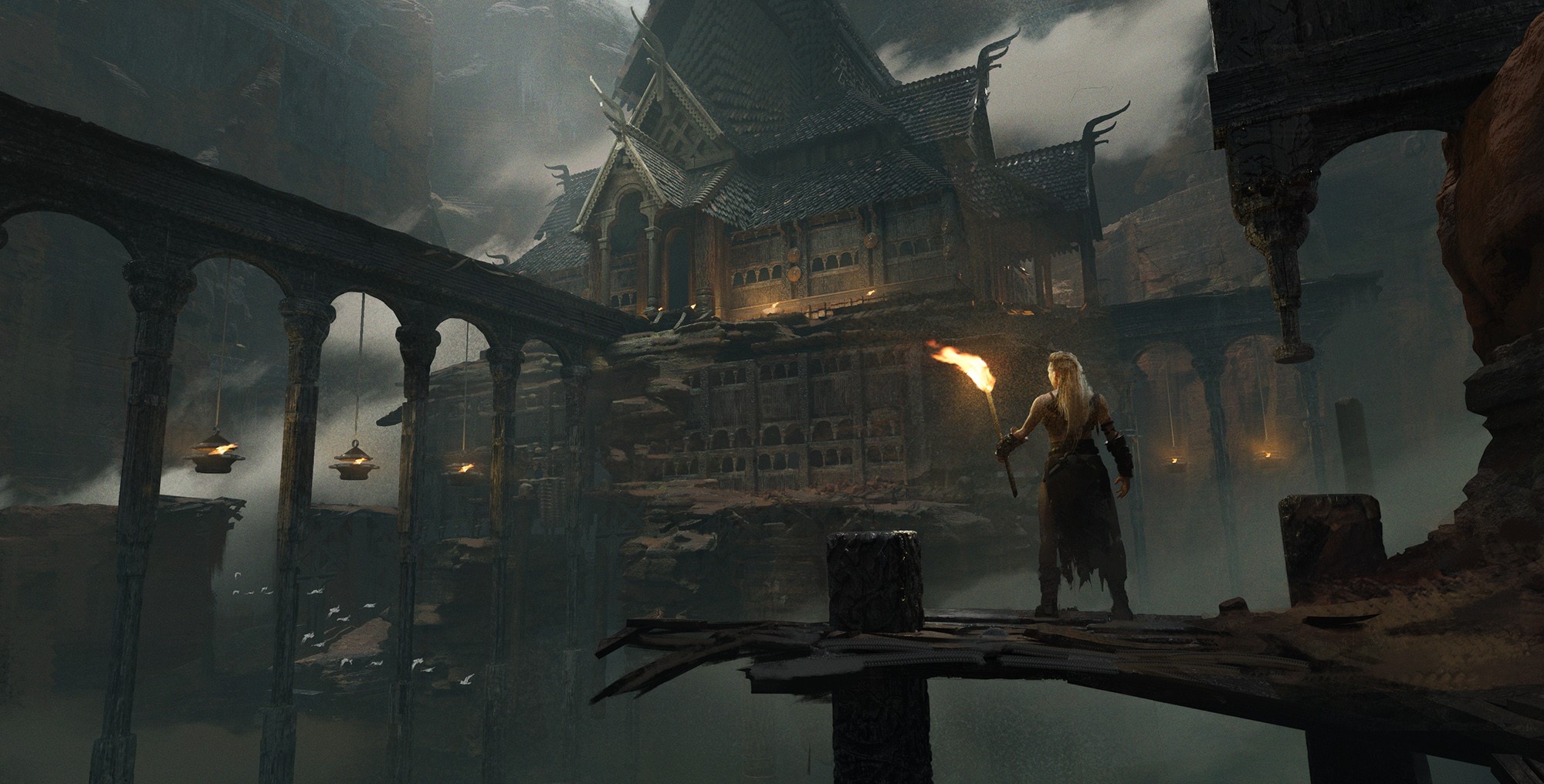 Artwork by Bart Tchorzewski HD Wallpaper