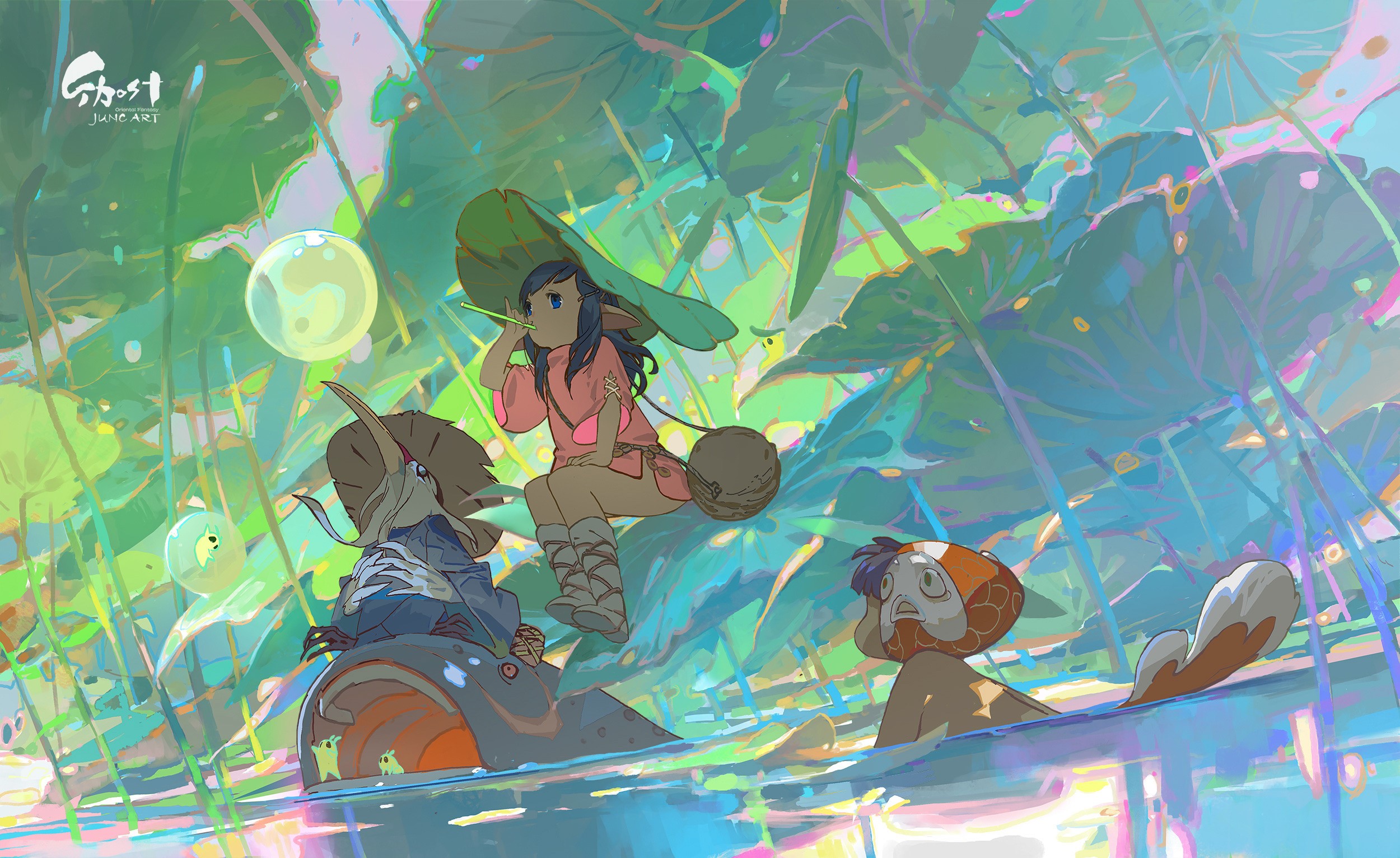 Fantasy art by Wenjun Lin HD Wallpaper