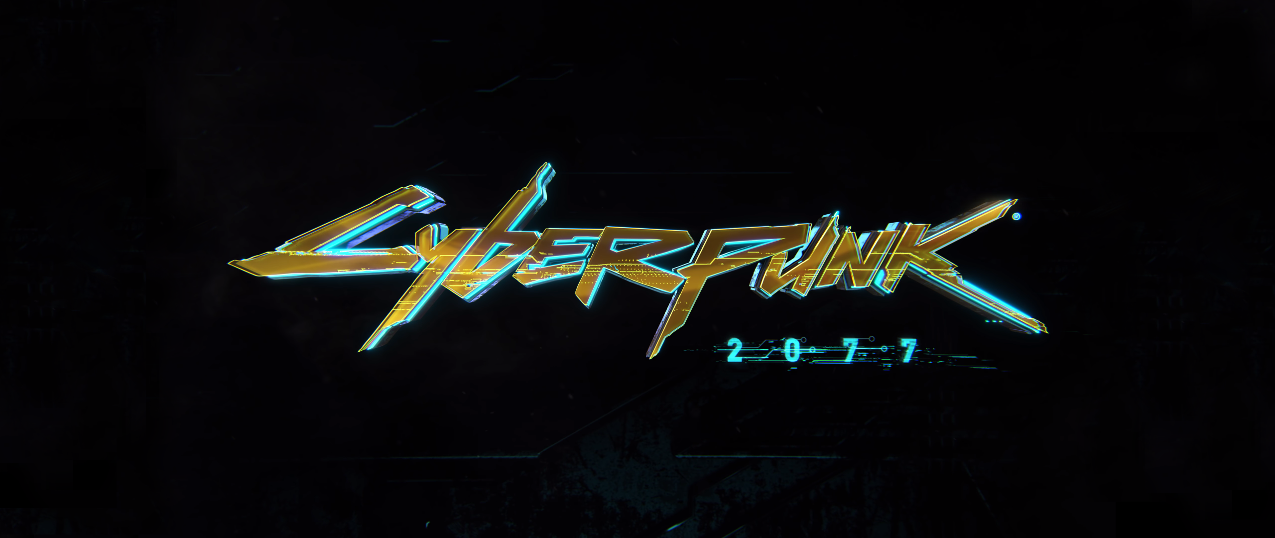 Cyberpunk 2077 logo HD Wallpaper