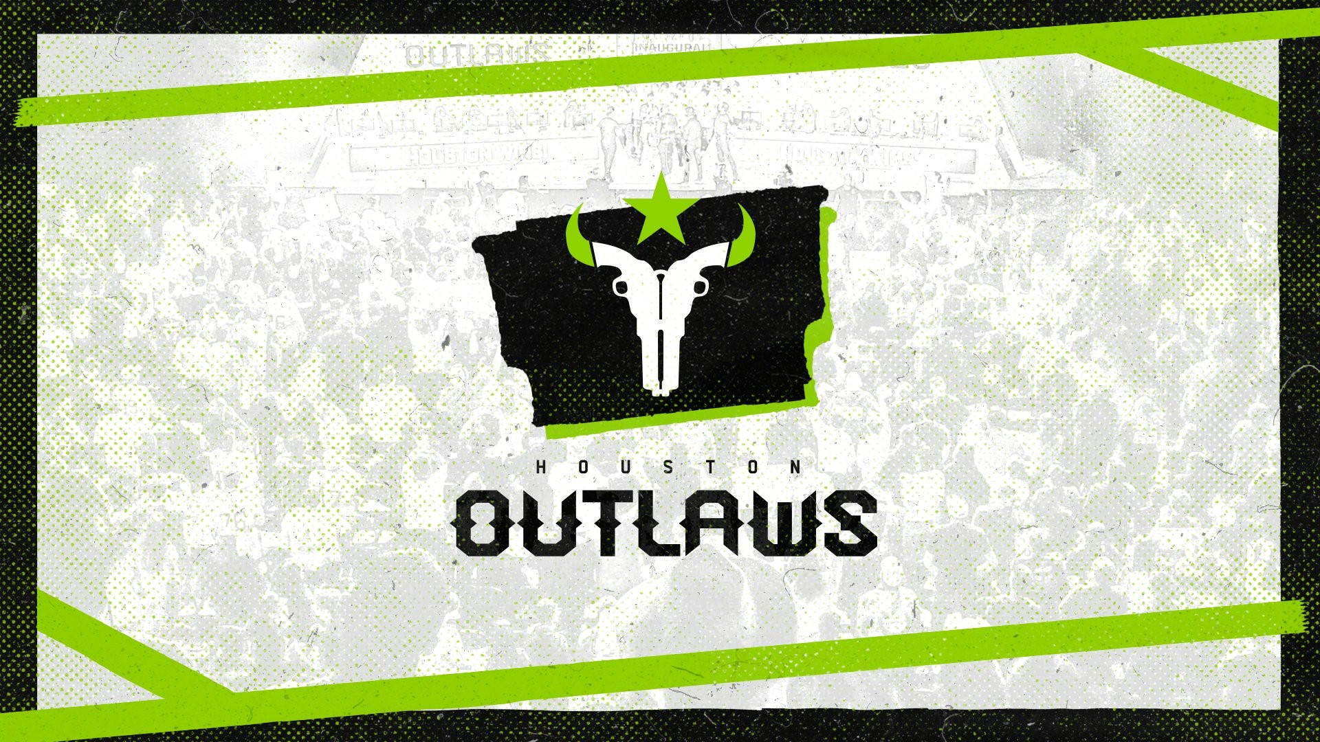 Houston Outlaws logo from Overwatch League HD Wallpaper