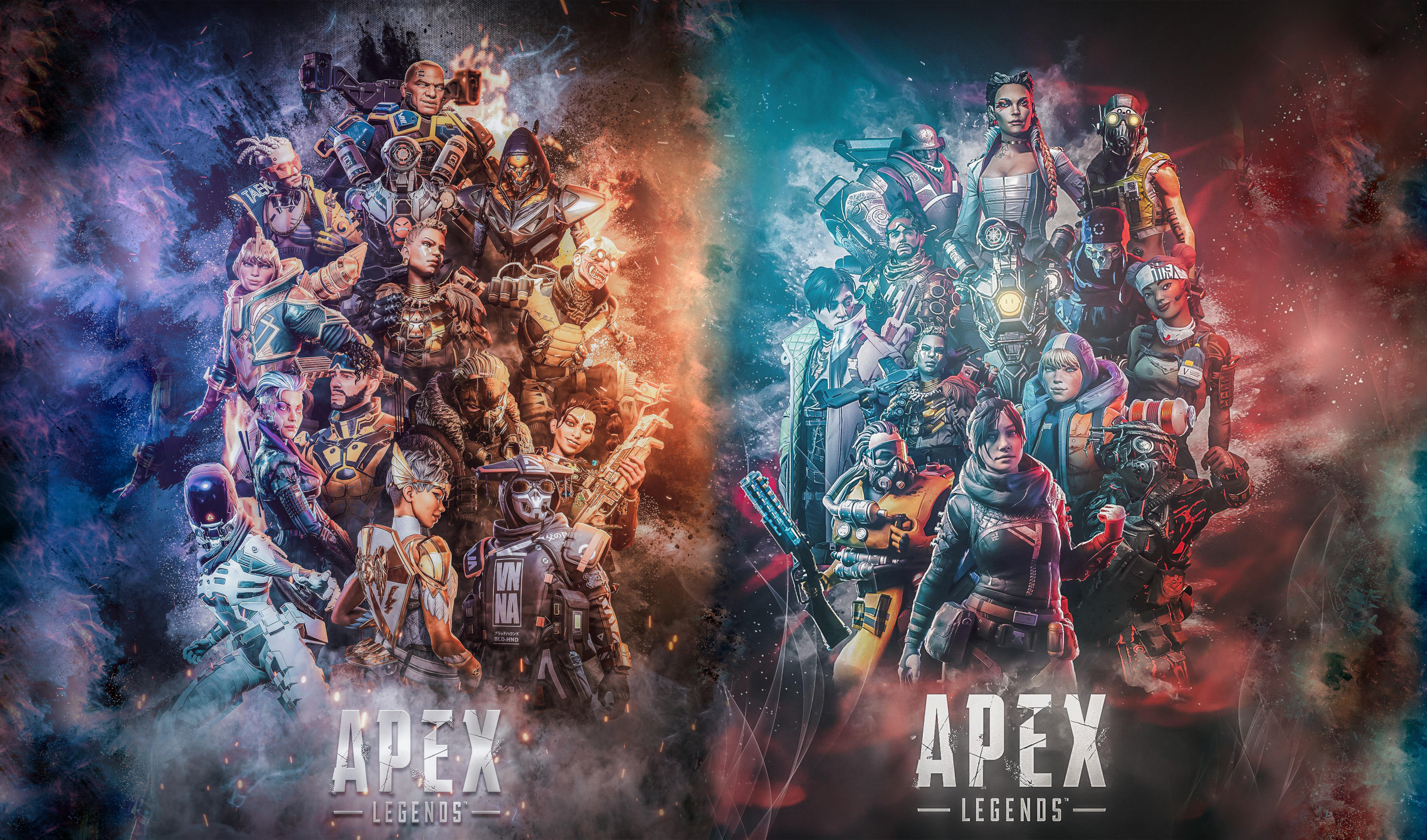 Apex Legends Characters 4K Art HD Wallpaper