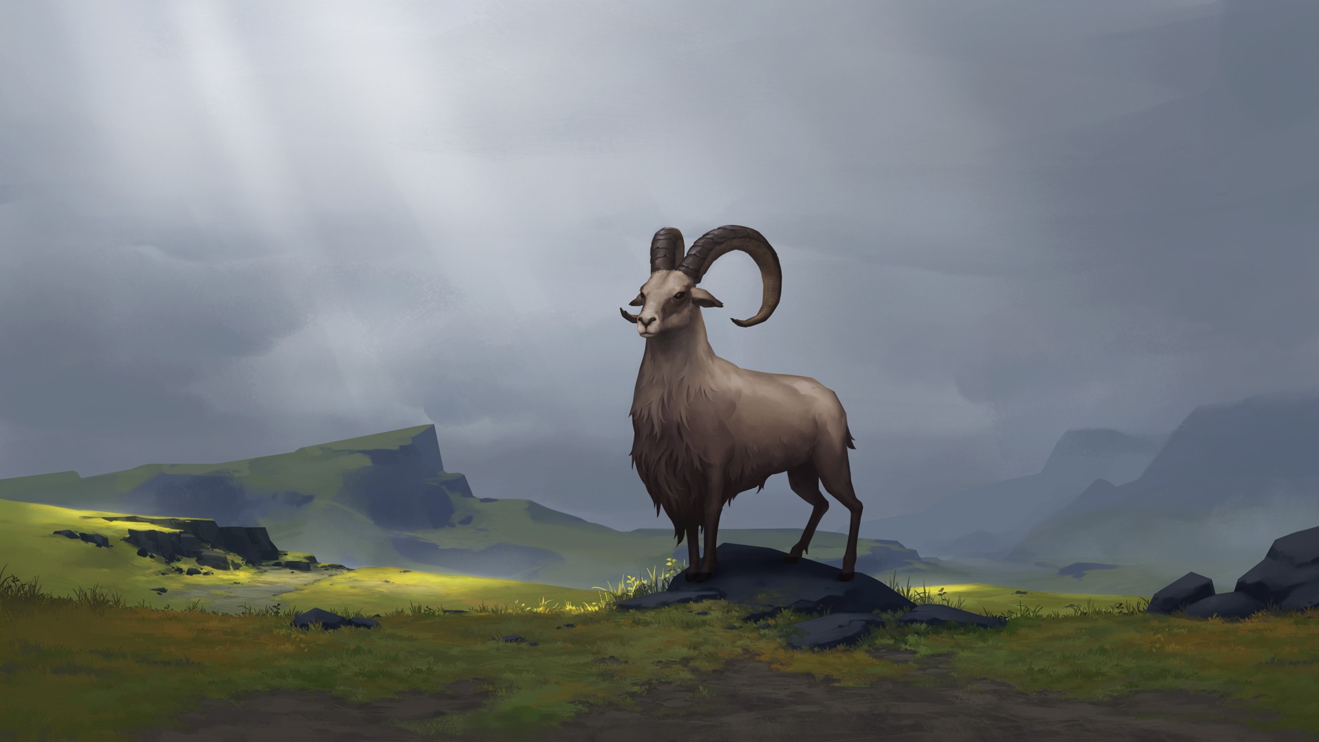 Ram from Northgard game HD Wallpaper