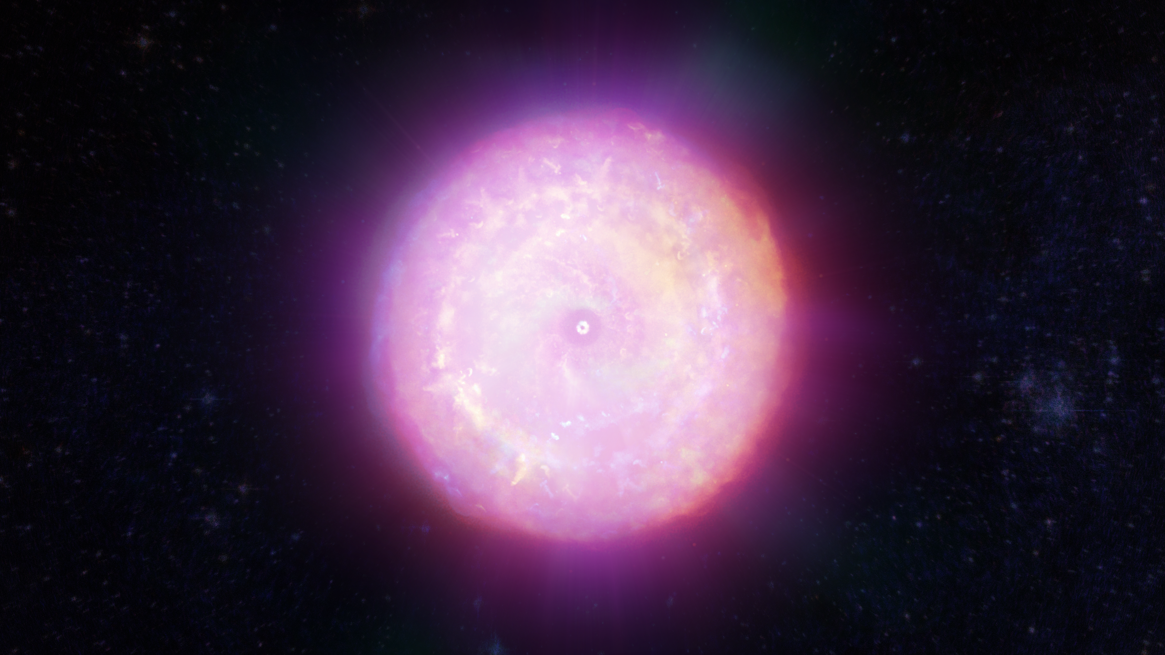 Supernova in space art HD Wallpaper