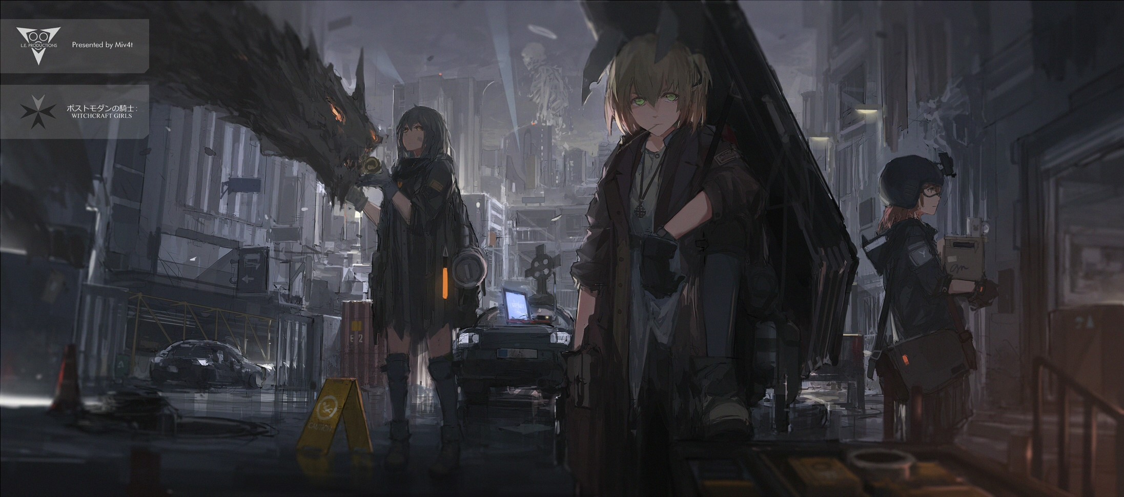Witchcraft Girls from Miv4t HD Wallpaper