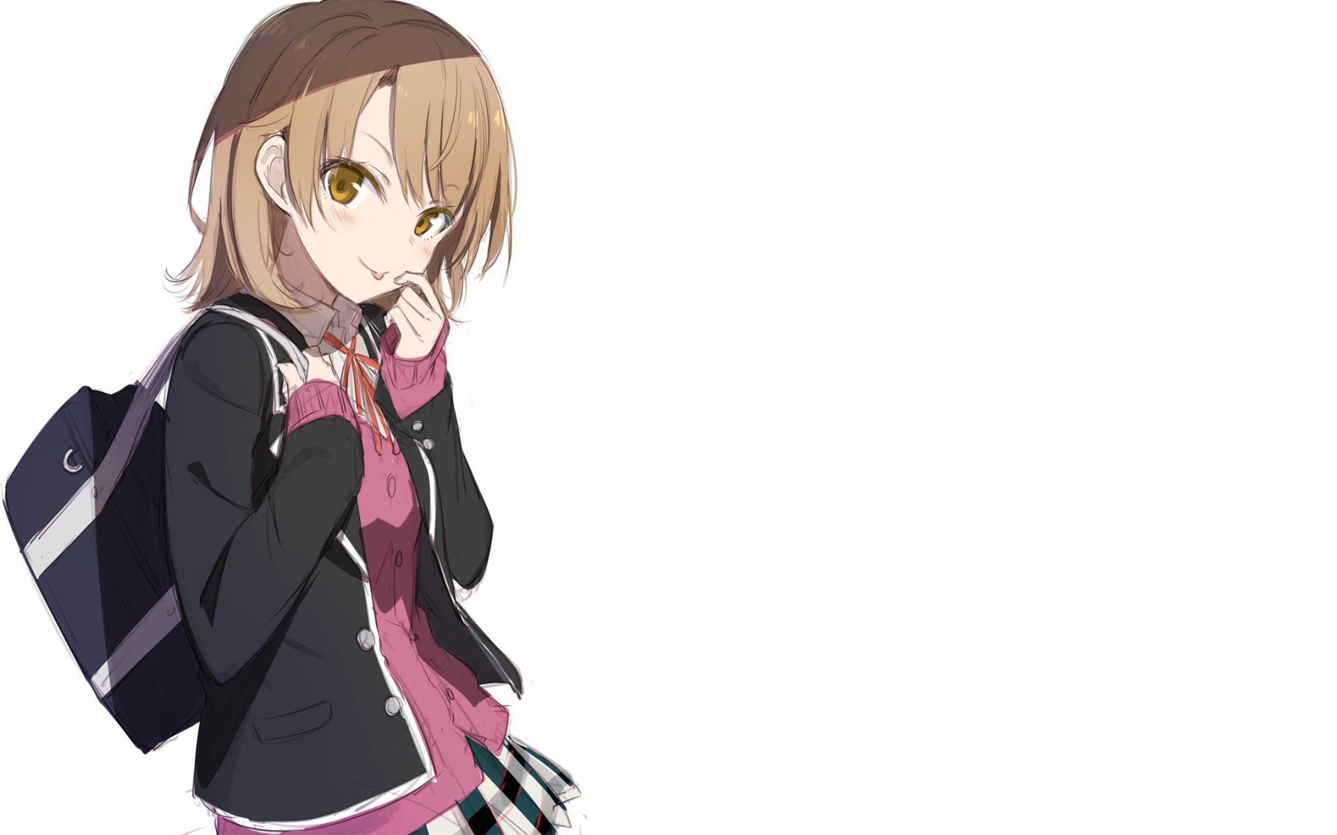 Isshiki Iroha from Yahari Ore no Seishun Love Comedy wa Machigatteiru HD Wallpaper