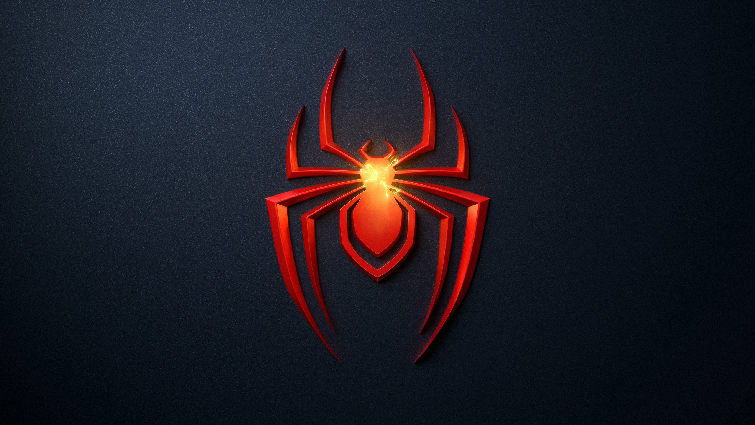 Spider-Man logo from Marvel Cinematic Universe HD Wallpaper