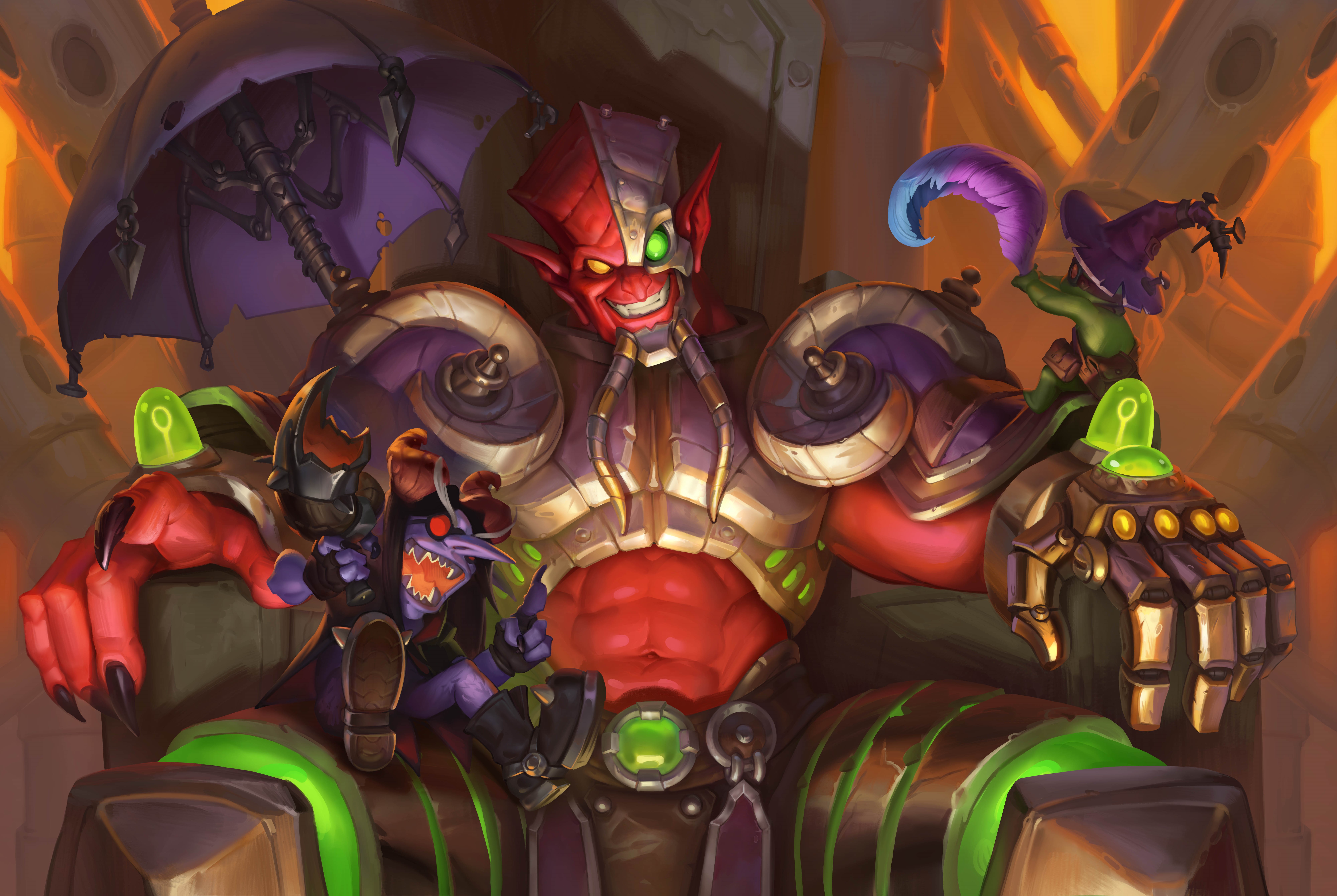 Lord Jaraxxus from Hearthstone and World of Warcraft HD Wallpaper