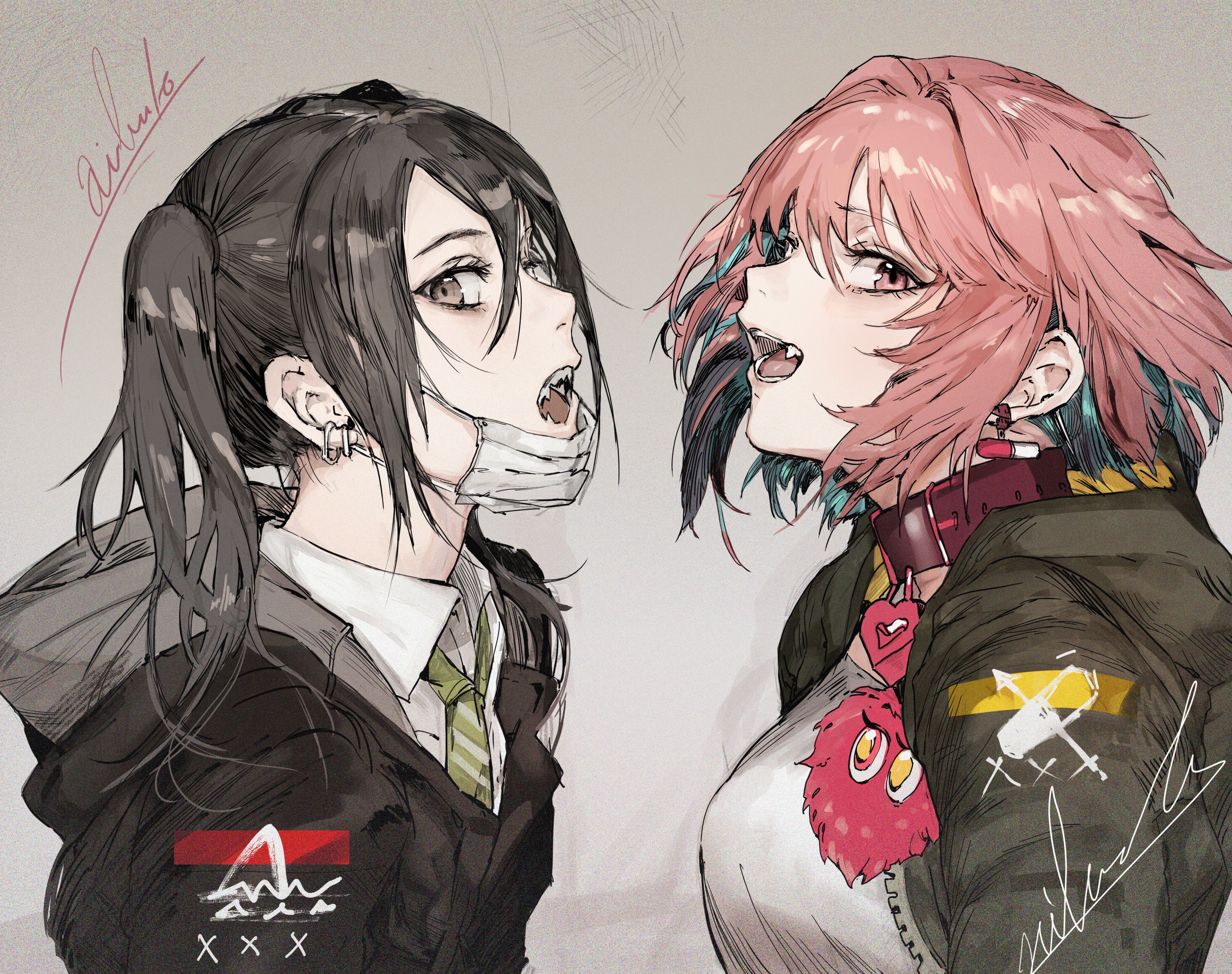 Riamu Yumemi and Akira Sunazuka from THE IDOLM@STER HD Wallpaper